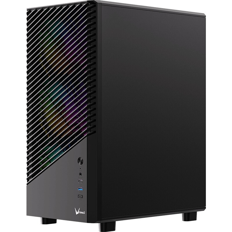 Компьютерный корпус Aerocool / Formula Mana Geometry черный без БП ATX 3x120mm 1xUSB3.0 1xUSB3.1 aud