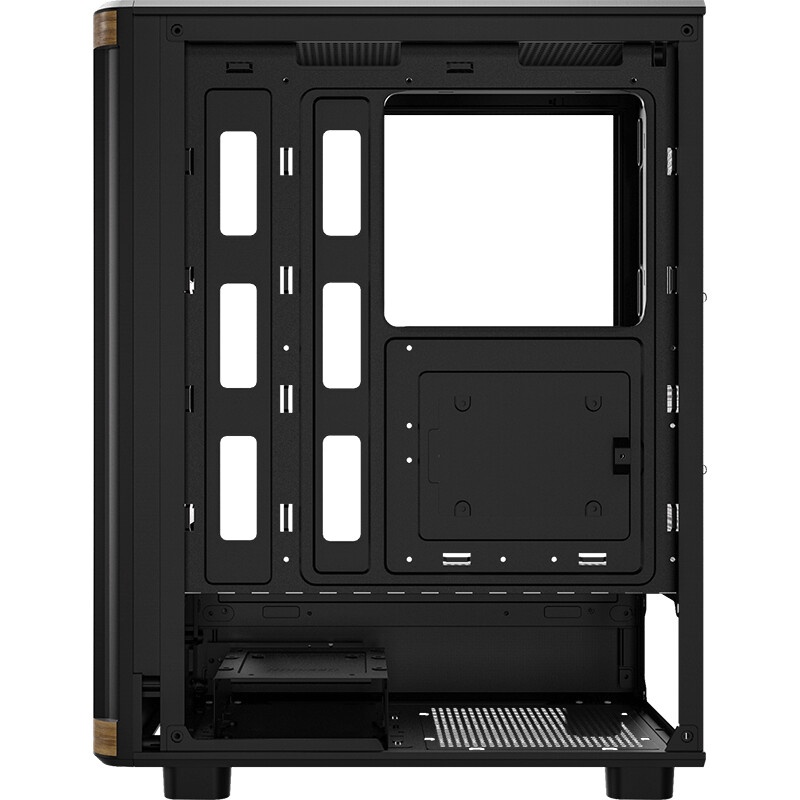 Компьютерный корпус Aerocool / Formula Mana Geometry черный без БП ATX 3x120mm 1xUSB3.0 1xUSB3.1 aud