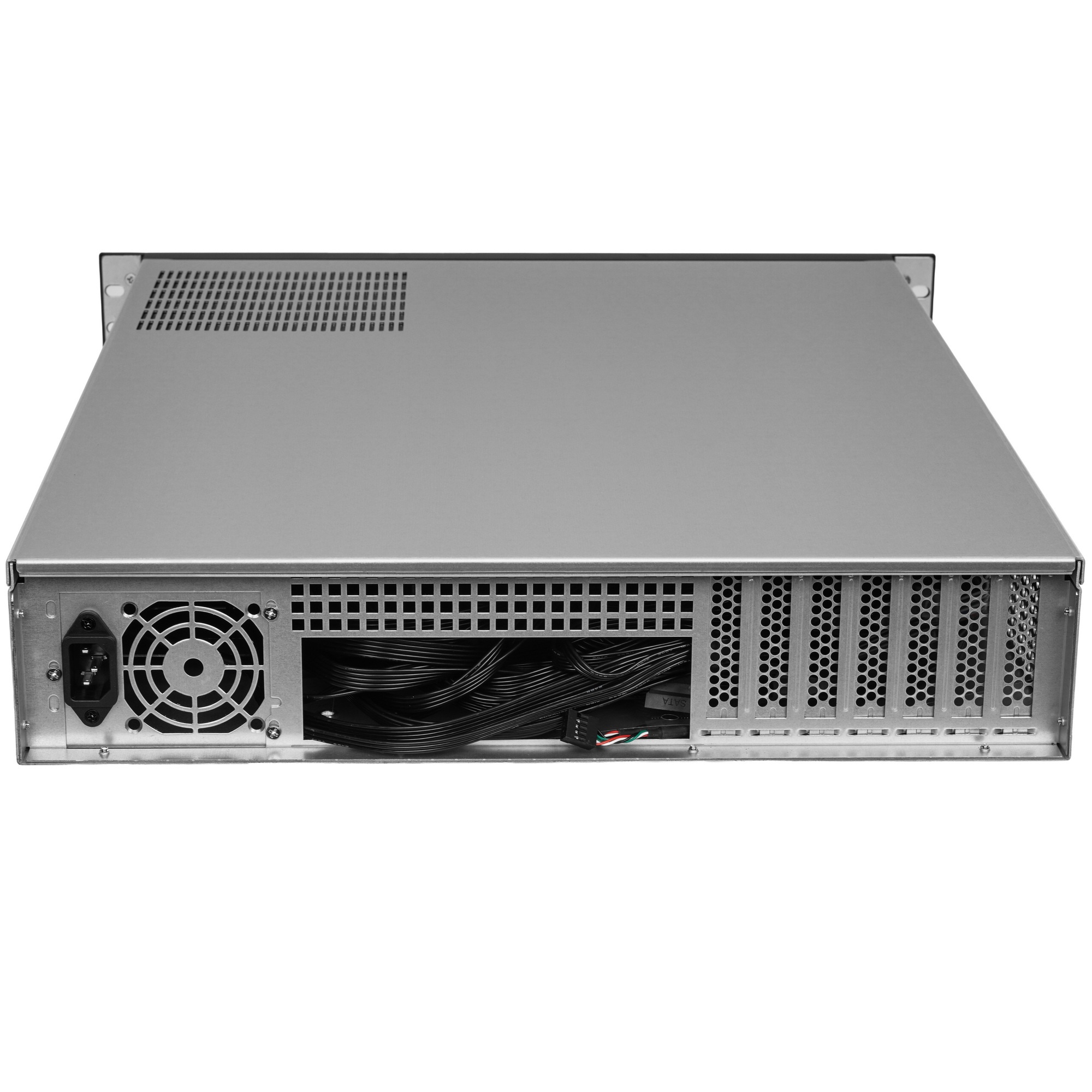 Серверный корпус ExeGate EX293344RUS Pro 2U550-08 RM 19", высота 2U, глубина 550, БП 1200ADS, 2*USB
