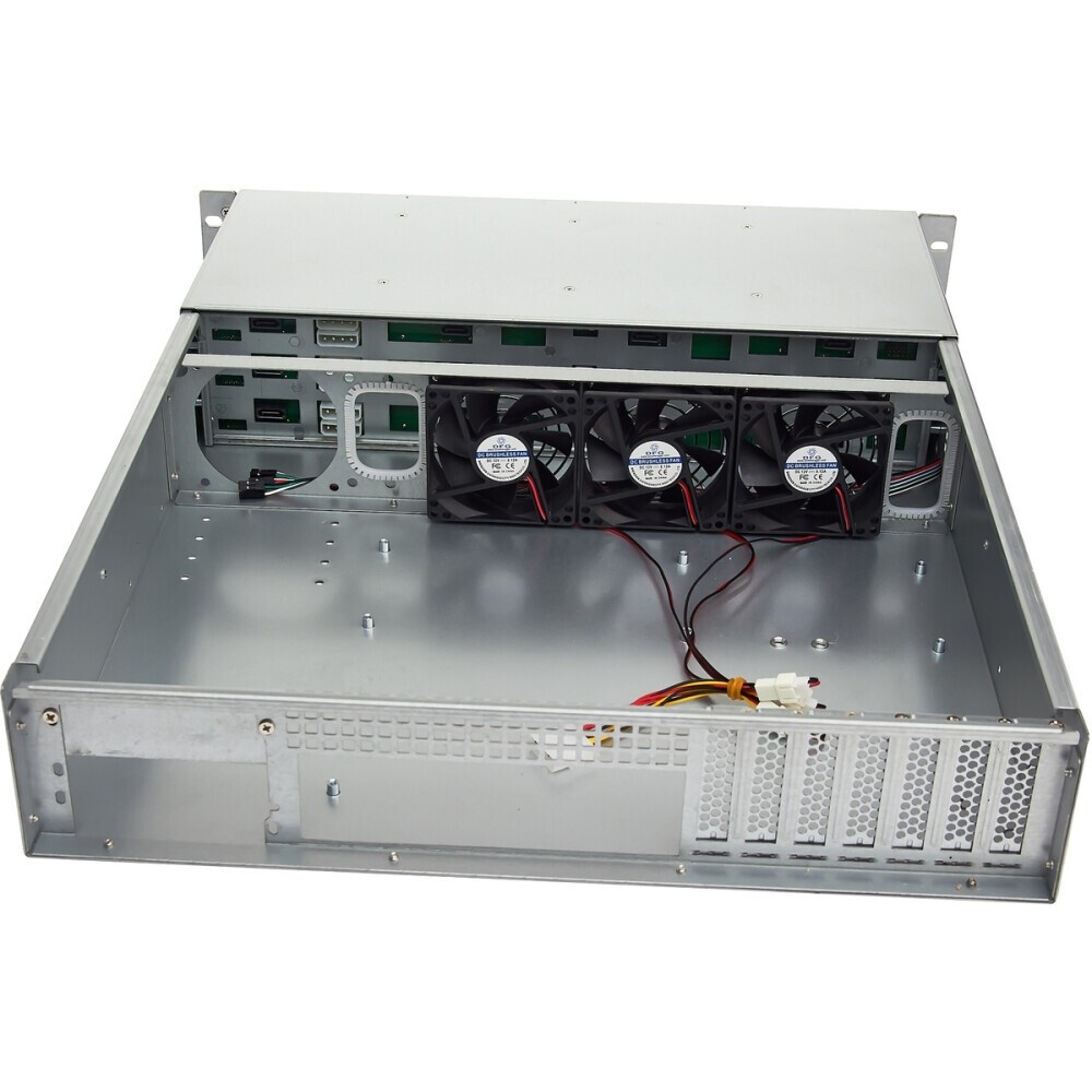 Серверный корпус ExeGate Pro EX293177RUS 2U550-HS08 RM 19", высота 2U, глубина 550, БП 1U-1000ADS,