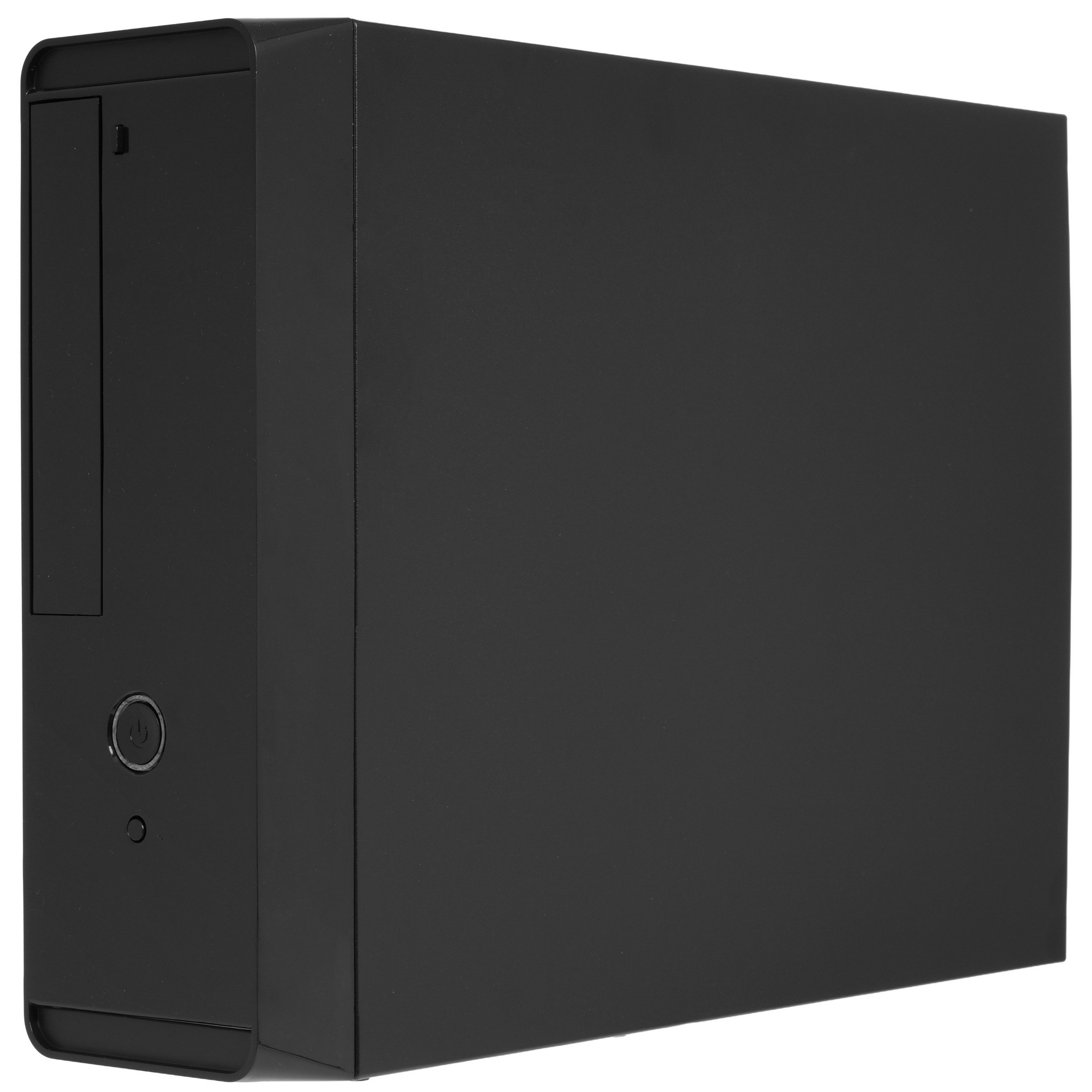 Компьютерный корпус MiniITX Exegate MI-209 Black, miniITX/mATX, , 2*USB, Audio