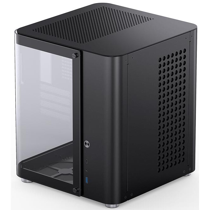 Компьютерный корпус Thermaltake The Tower 100 Racing Green черный без БП miniITX 1x120mm 3x140mm 2xU