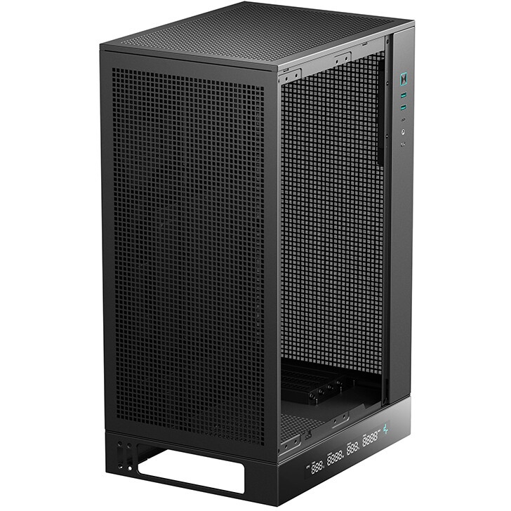 Компьютерный корпус Thermaltake The Tower 100 Racing Green черный без БП miniITX 1x120mm 3x140mm 2xU