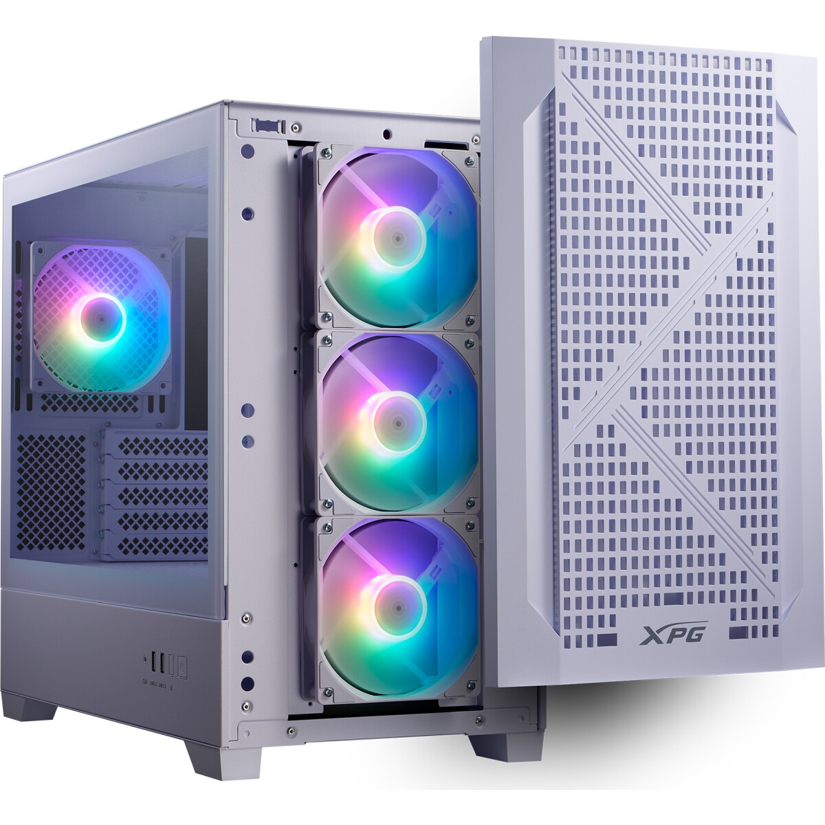 Компьютерный корпус Thermaltake The Tower 100 Racing Green черный без БП miniITX 1x120mm 3x140mm 2xU