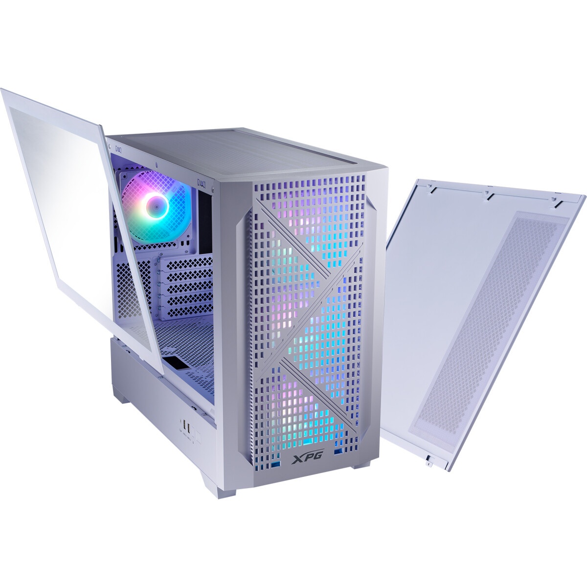 Компьютерный корпус Thermaltake The Tower 100 Racing Green черный без БП miniITX 1x120mm 3x140mm 2xU