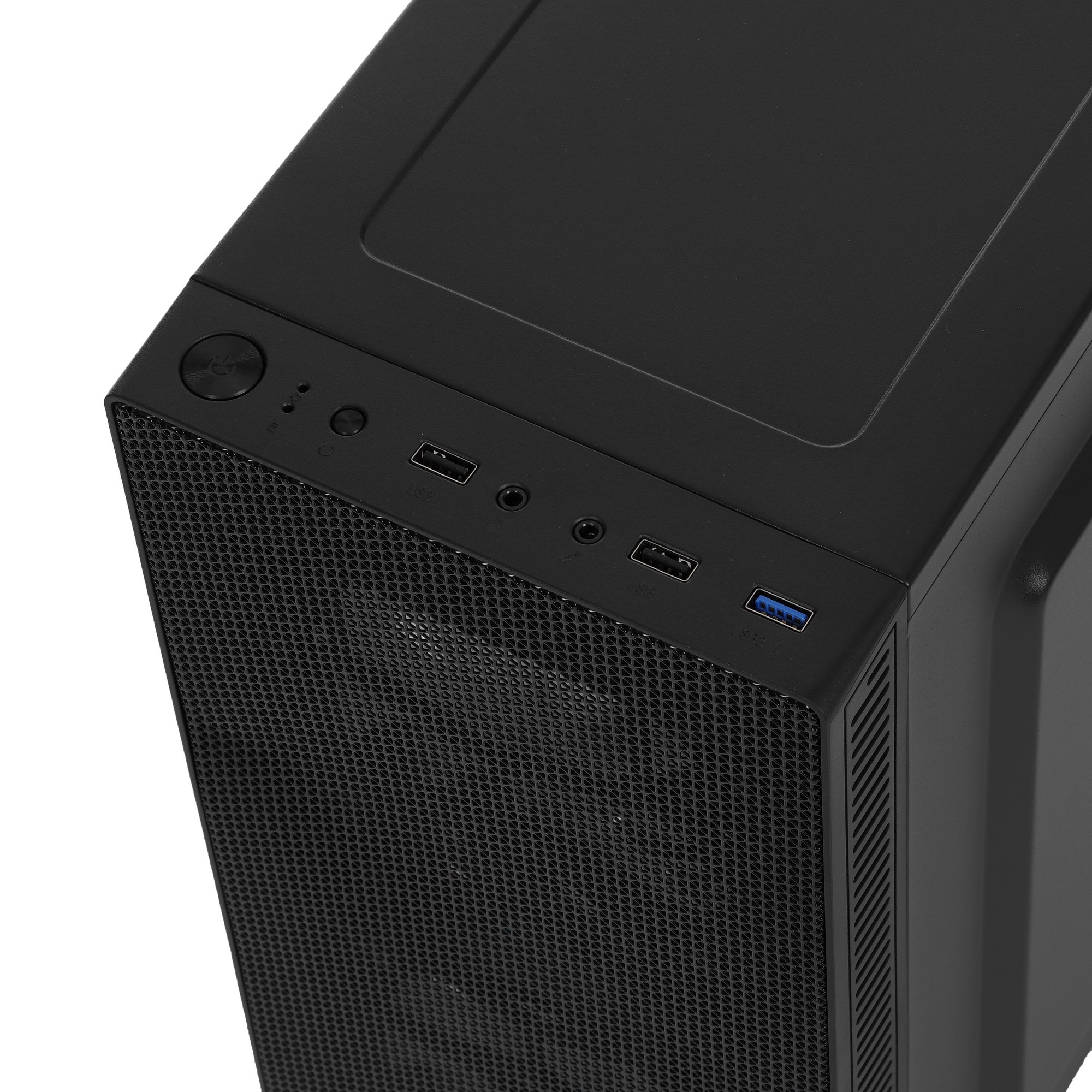 Компьютерный корпус Bloody BD-CC101F черный без БП mATX 1x80mm 1x92mm 2xUSB2.0 1xUSB3.0 audio