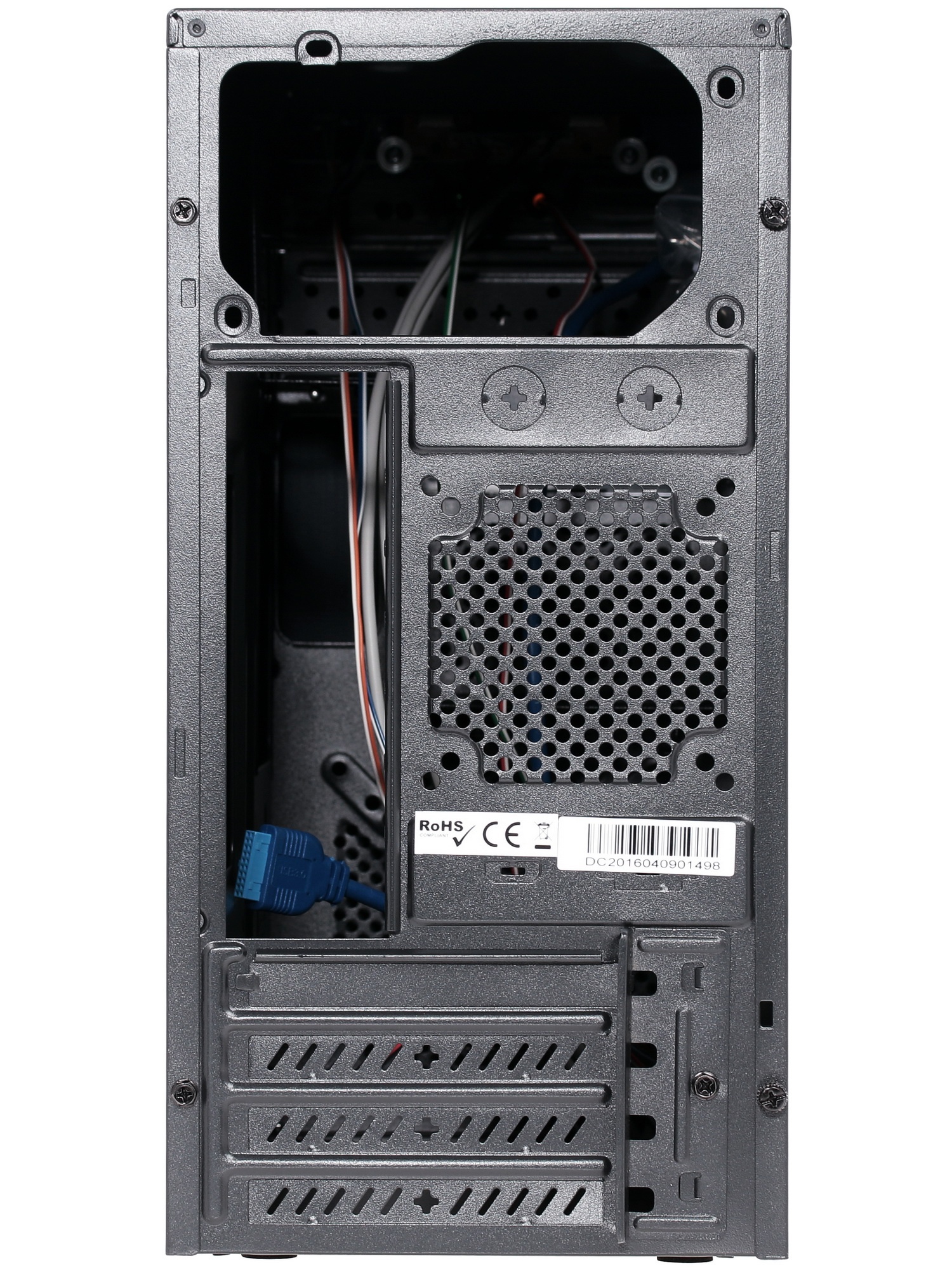 Компьютерный корпус Deepcool WAVE V2 , mATX / mini-ITX, без БП, 1x USB 3.0, 2x USB 2.0