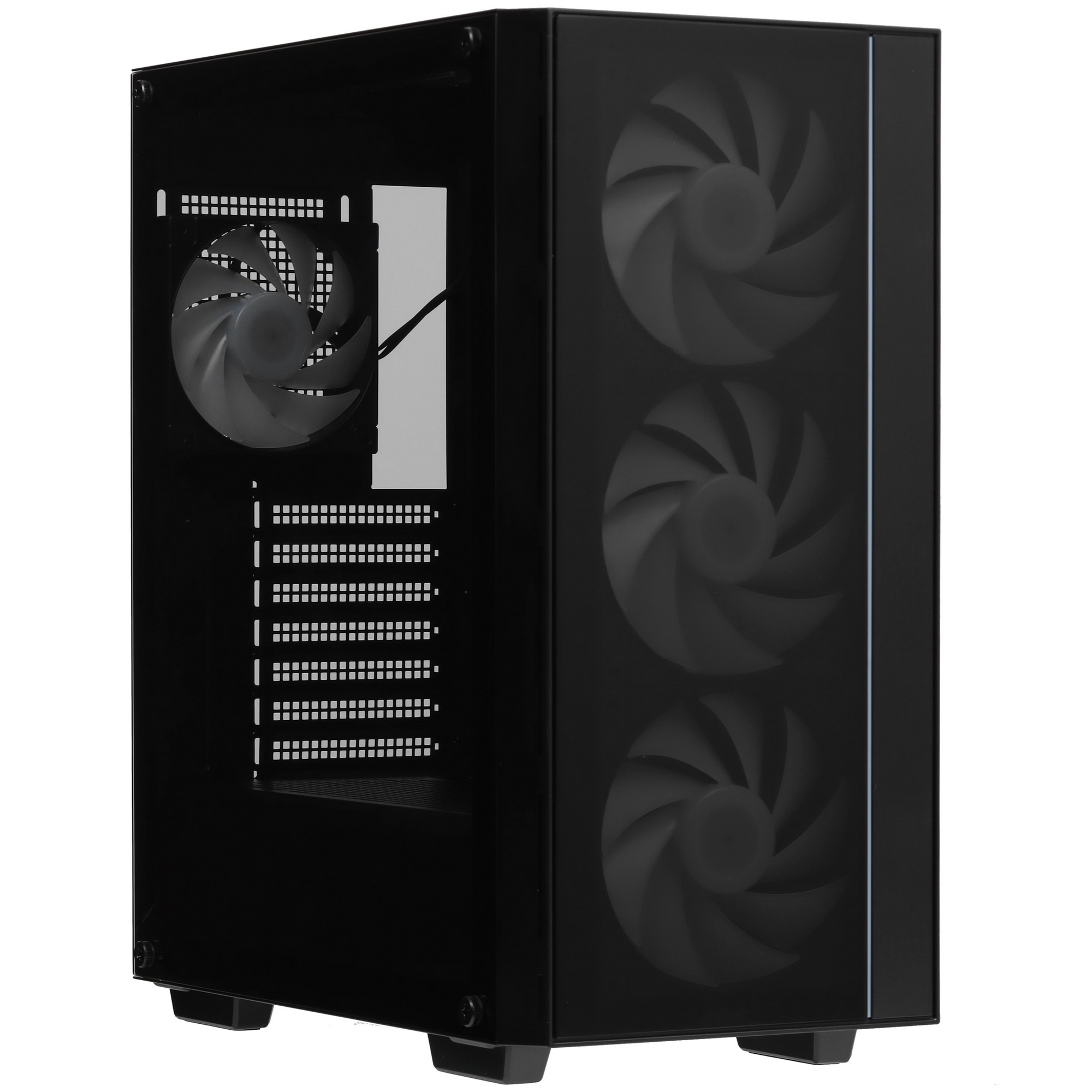 Компьютерный корпус Deepcool MATREXX 55 V4 без БП, боковое окно (закаленное стекло), 3xARGB LED 140м