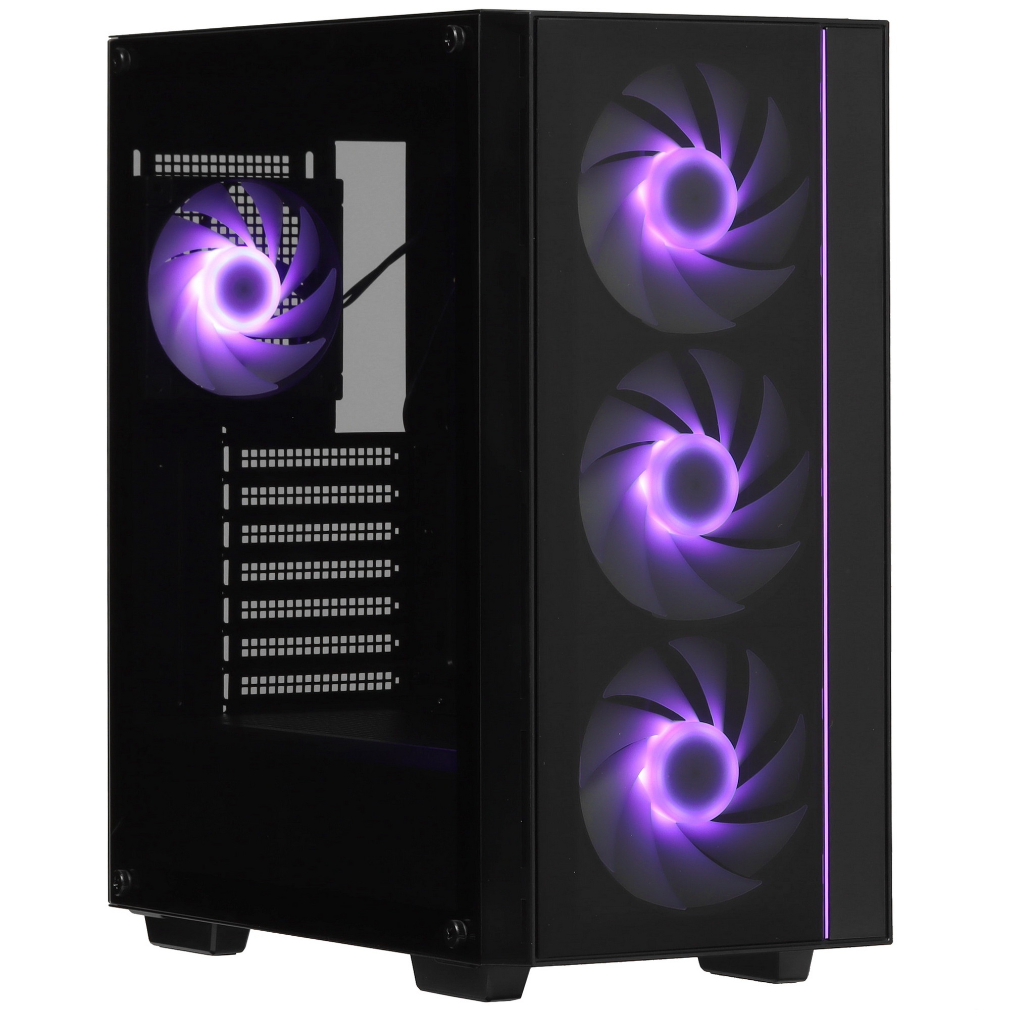 Компьютерный корпус Deepcool MATREXX 55 V4 без БП, боковое окно (закаленное стекло), 3xARGB LED 140м