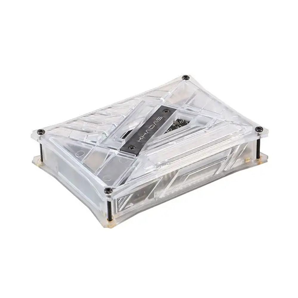 Компьютерный корпус Khadas DIY Case Transparent VIMs DIY Case, Transparent, with heavy metal plate