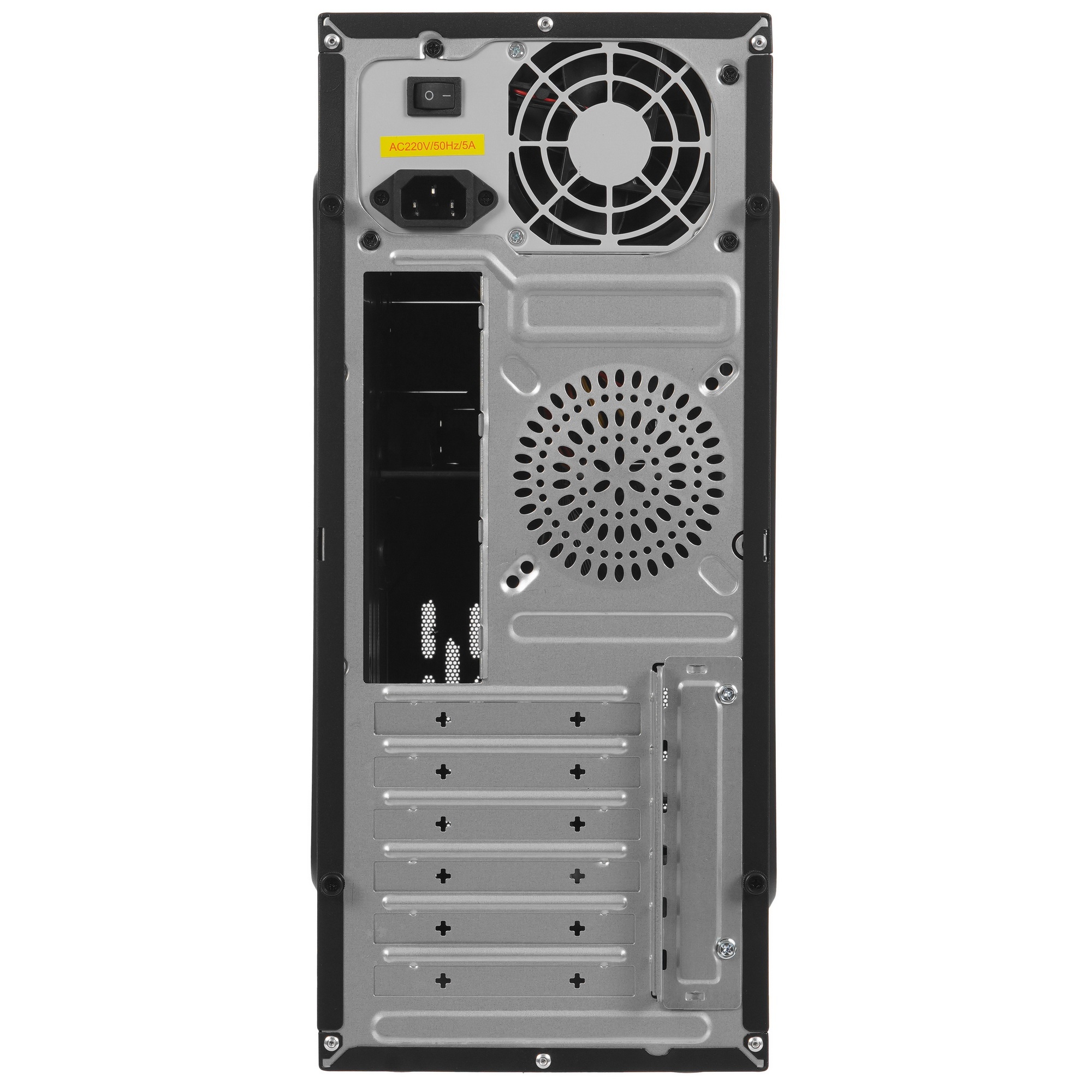 Компьютерный корпус Miditower ExeGate CP-606U-AB450 (ATX, AB450 с вент. 8см, 1*USB+1*USB3.0, аудио)