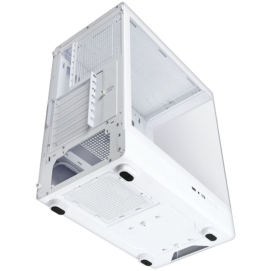 Компьютерный корпус AeroCool / Formula Crystal Z1 белый без БП ATX 2xUSB2.0 1xUSB3.0 audio bott PSU