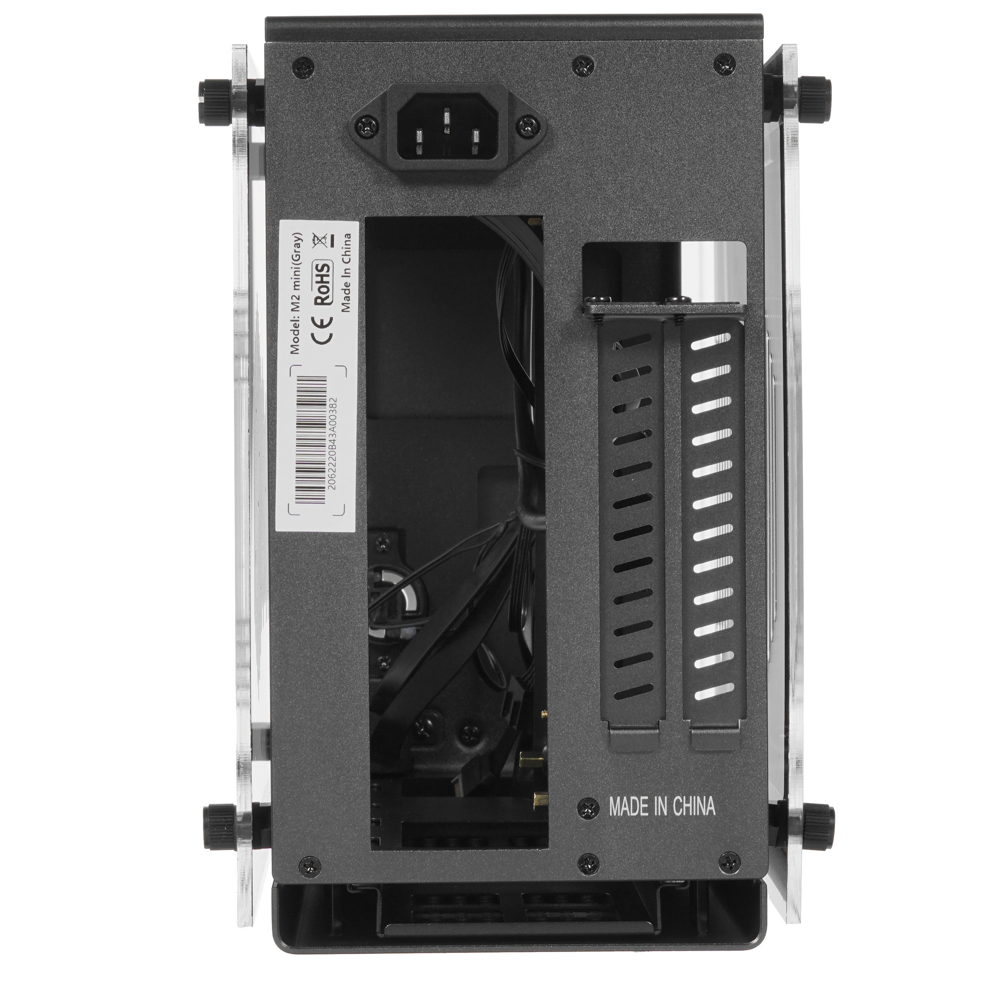 Компьютерный корпус MINITOWER MITX W/O PSU M2 MINI GRAY ZALMAN