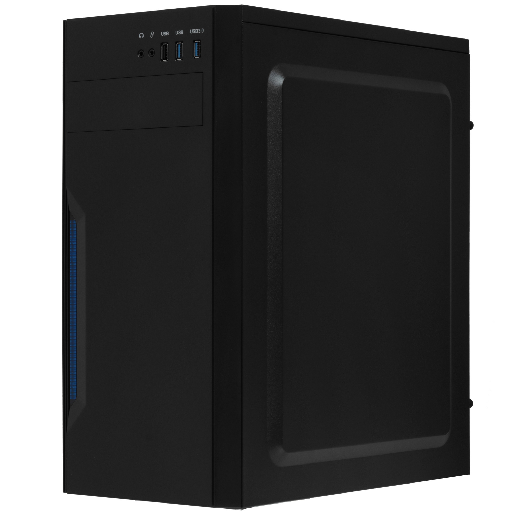 Компьютерный корпус Miditower ExeGate XP-333U Black, ATX, , 1*USB+2*USB3.0, Audio