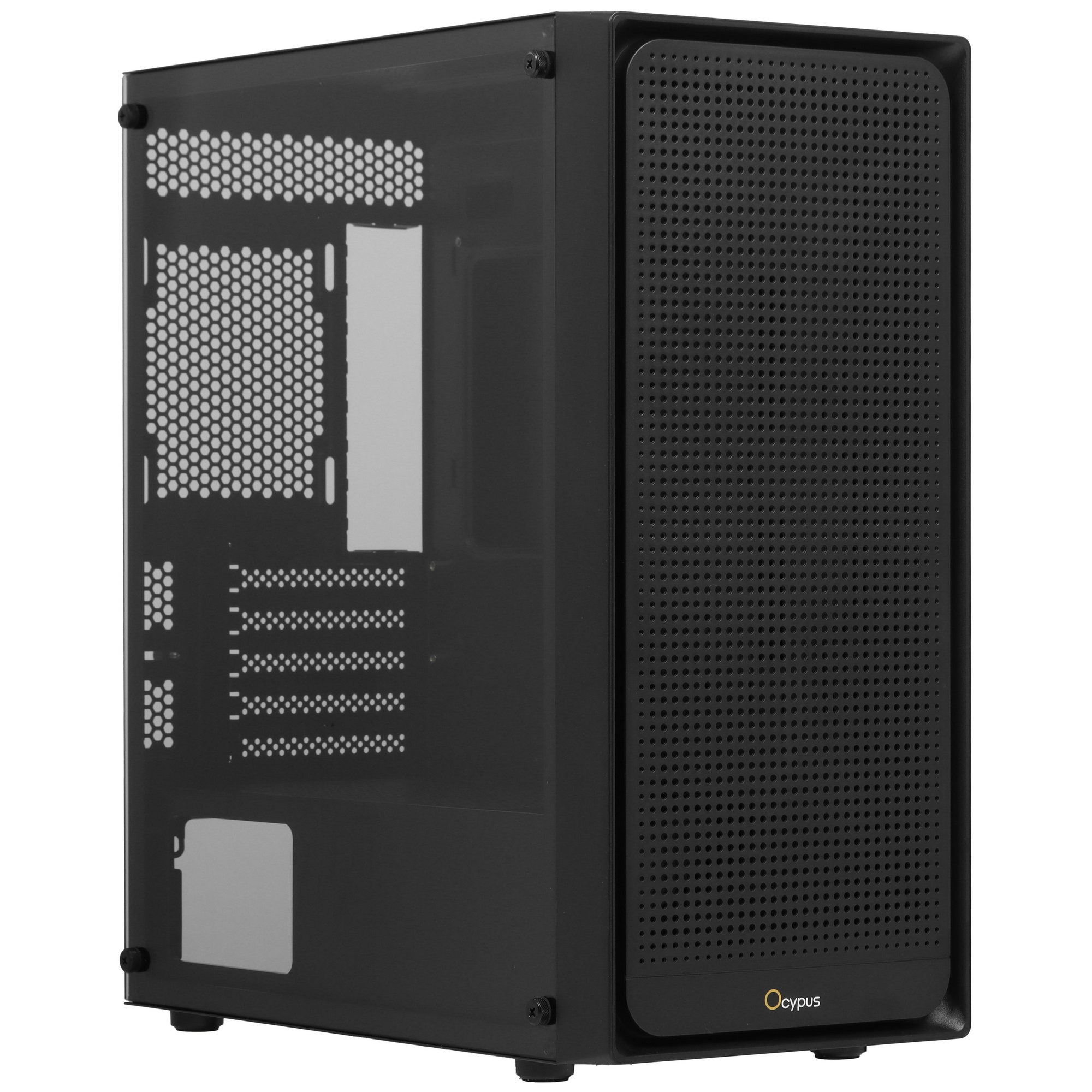 Корпус Ocypus Gamma C50 без БП черный (Gamma-C50-BKG000XX-GL)