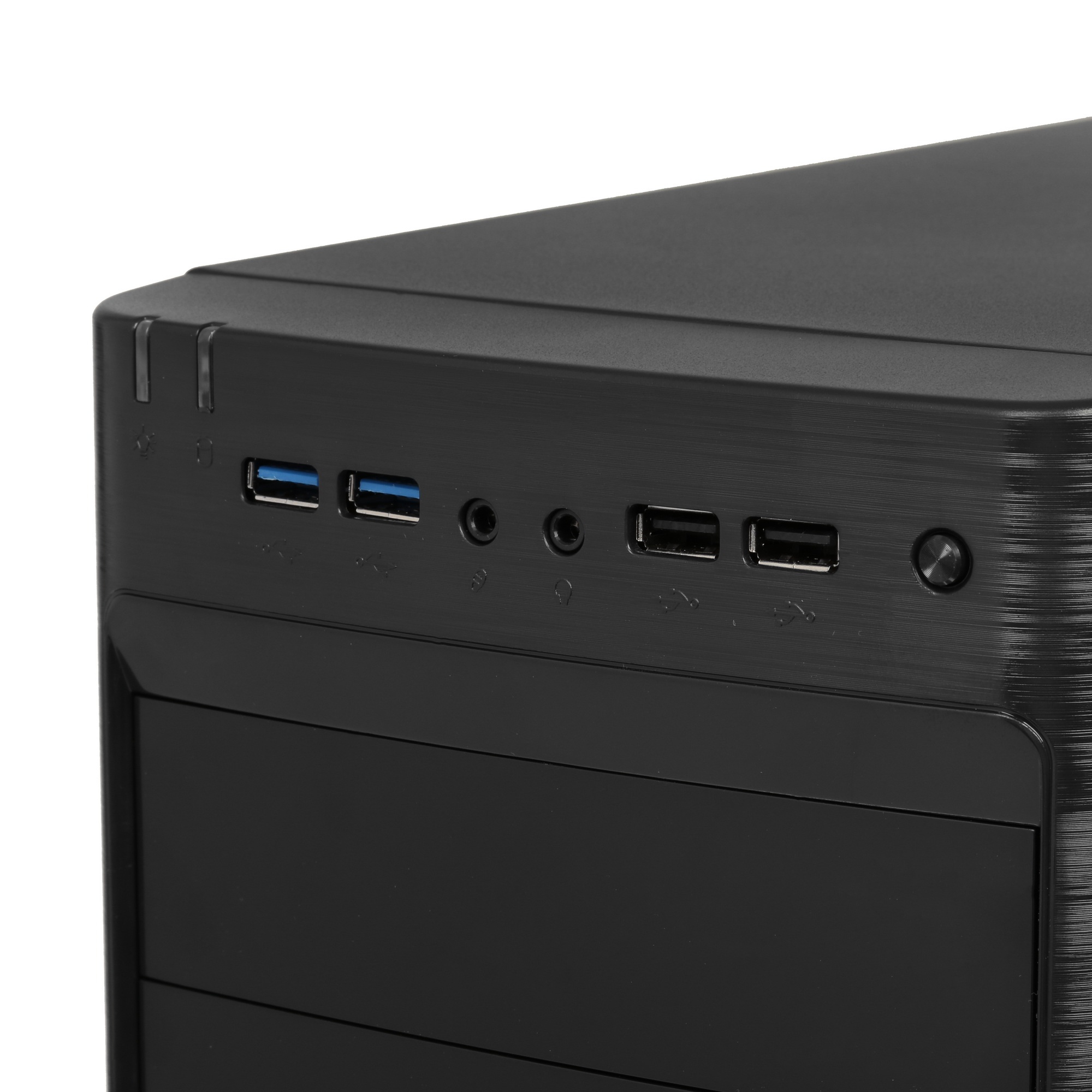 Компьютерный корпус Miditower ExeGate XP-330U EX272731RUSMiditowerXP-330U Black, ATX, , 2*US