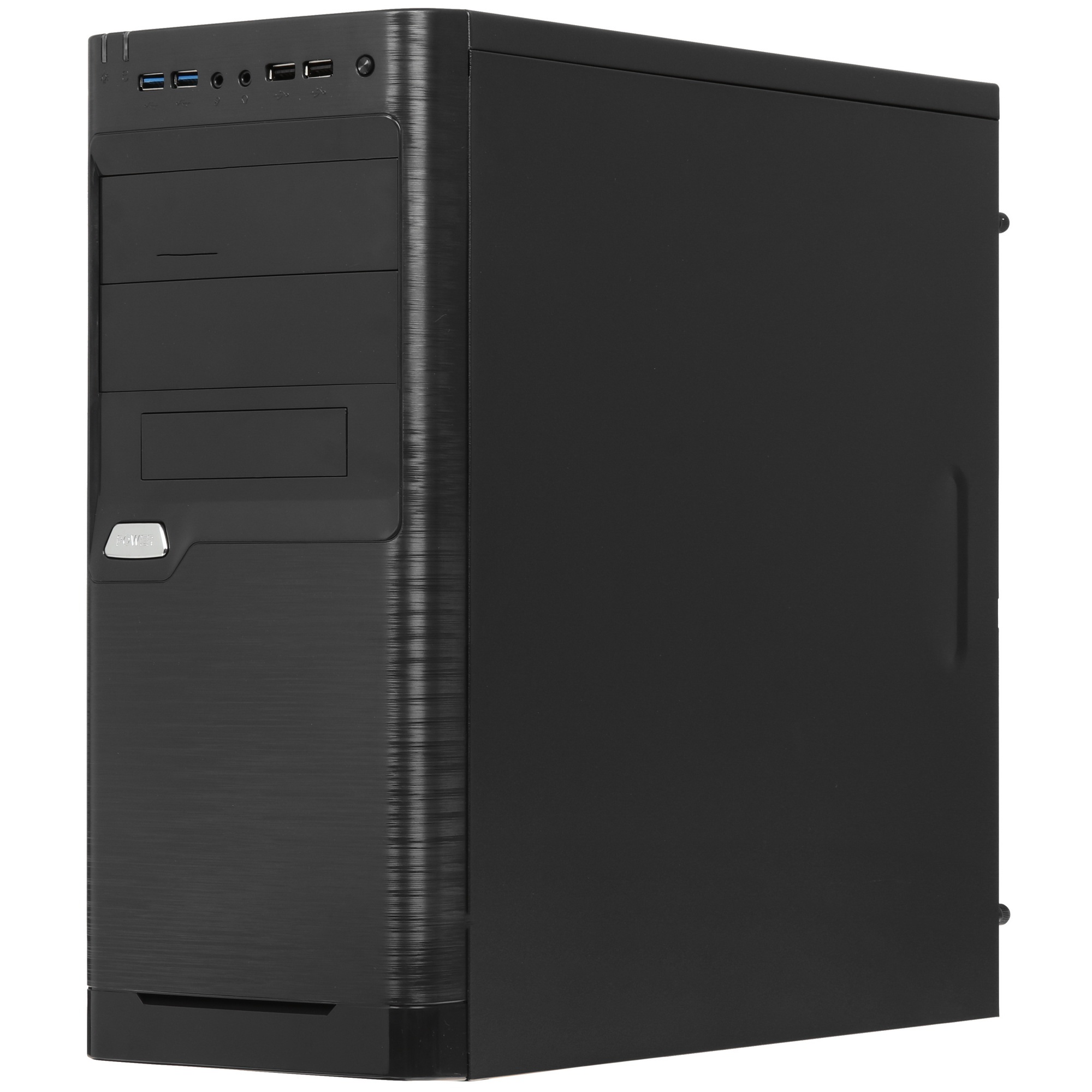 Компьютерный корпус Miditower ExeGate XP-330U EX272731RUSMiditowerXP-330U Black, ATX, , 2*US
