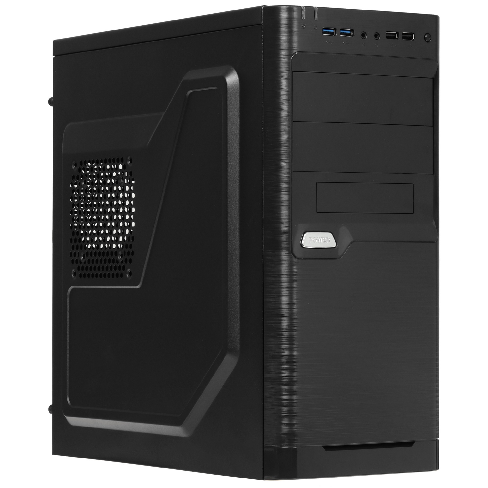 Компьютерный корпус Miditower ExeGate XP-330U EX272731RUSMiditowerXP-330U Black, ATX, , 2*US