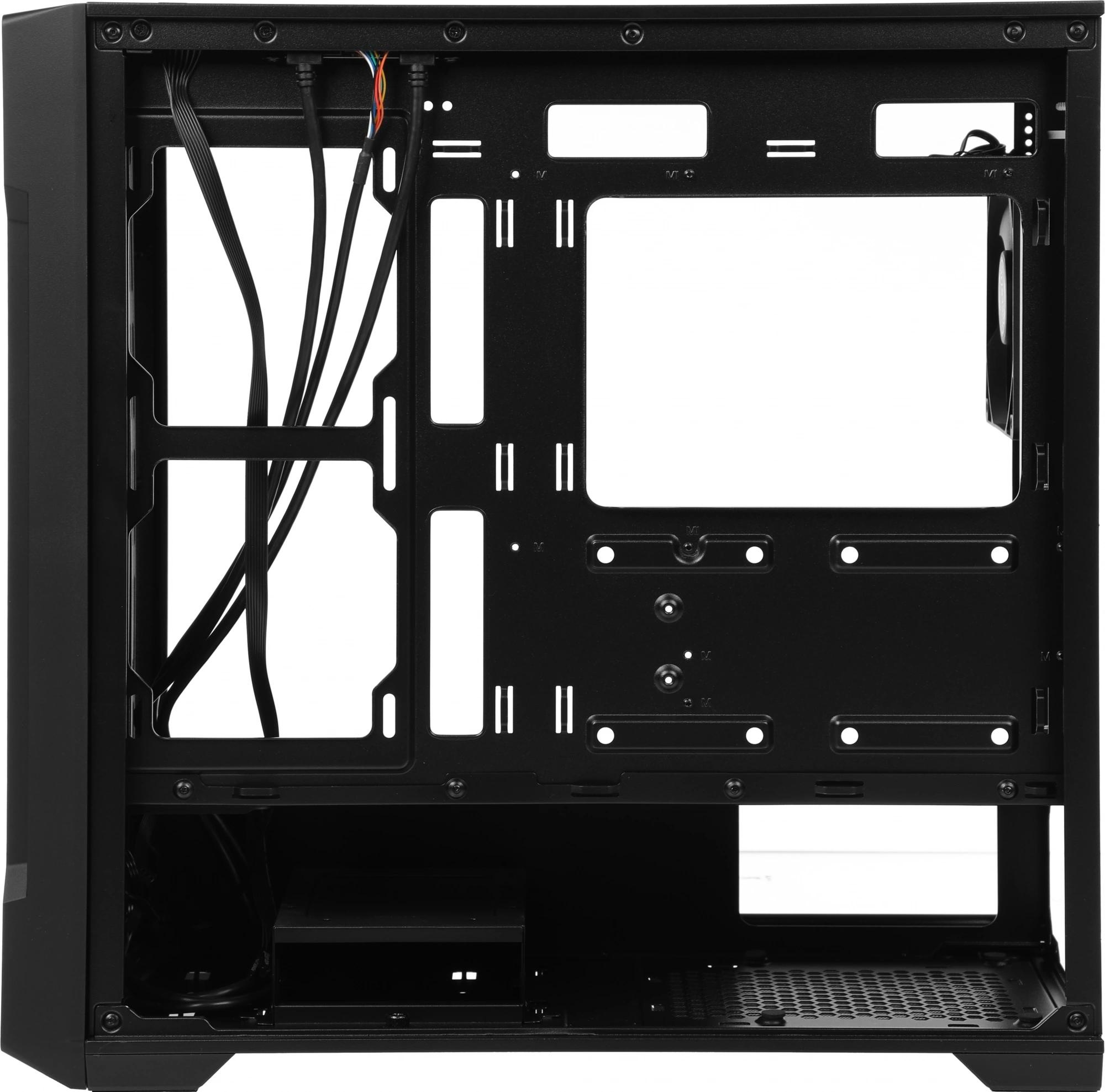 Компьютерный корпус Gigabyte C102B GB-C102G, без БП MicroATX 5x120мм 4x140мм 2xUSB3.0 audio bott PSU