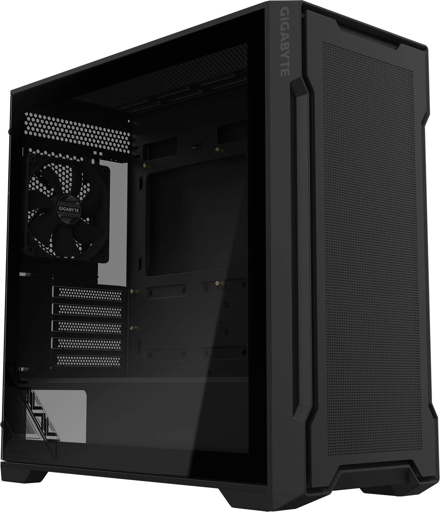 Компьютерный корпус Gigabyte C102B GB-C102G, без БП MicroATX 5x120мм 4x140мм 2xUSB3.0 audio bott PSU