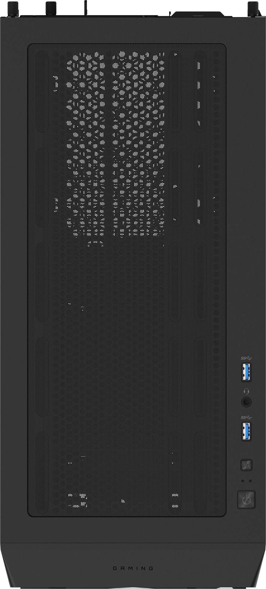 Компьютерный корпус Gigabyte C102B GB-C102G, без БП MicroATX 5x120мм 4x140мм 2xUSB3.0 audio bott PSU