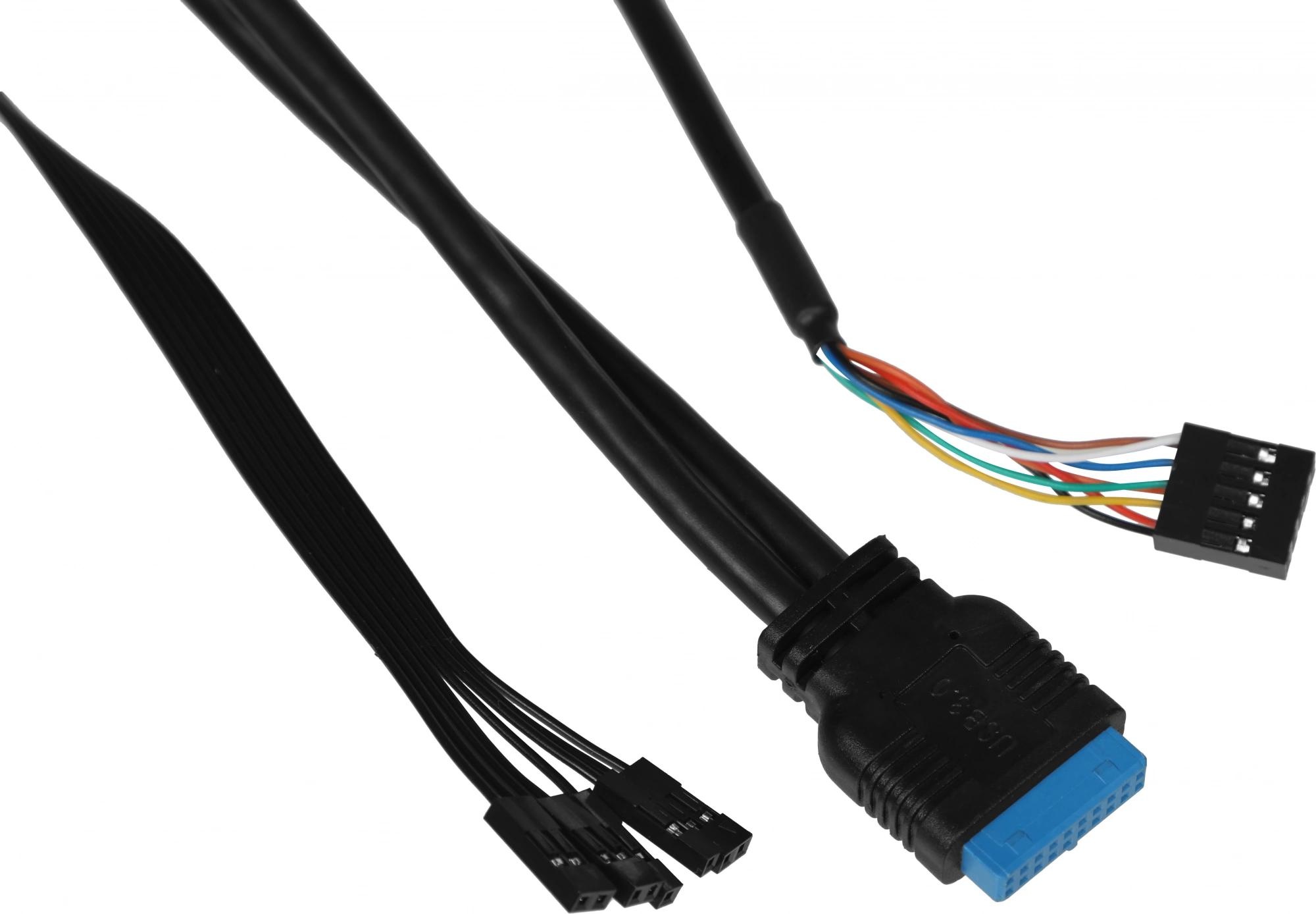 Компьютерный корпус Gigabyte C102B GB-C102G, без БП MicroATX 5x120мм 4x140мм 2xUSB3.0 audio bott PSU