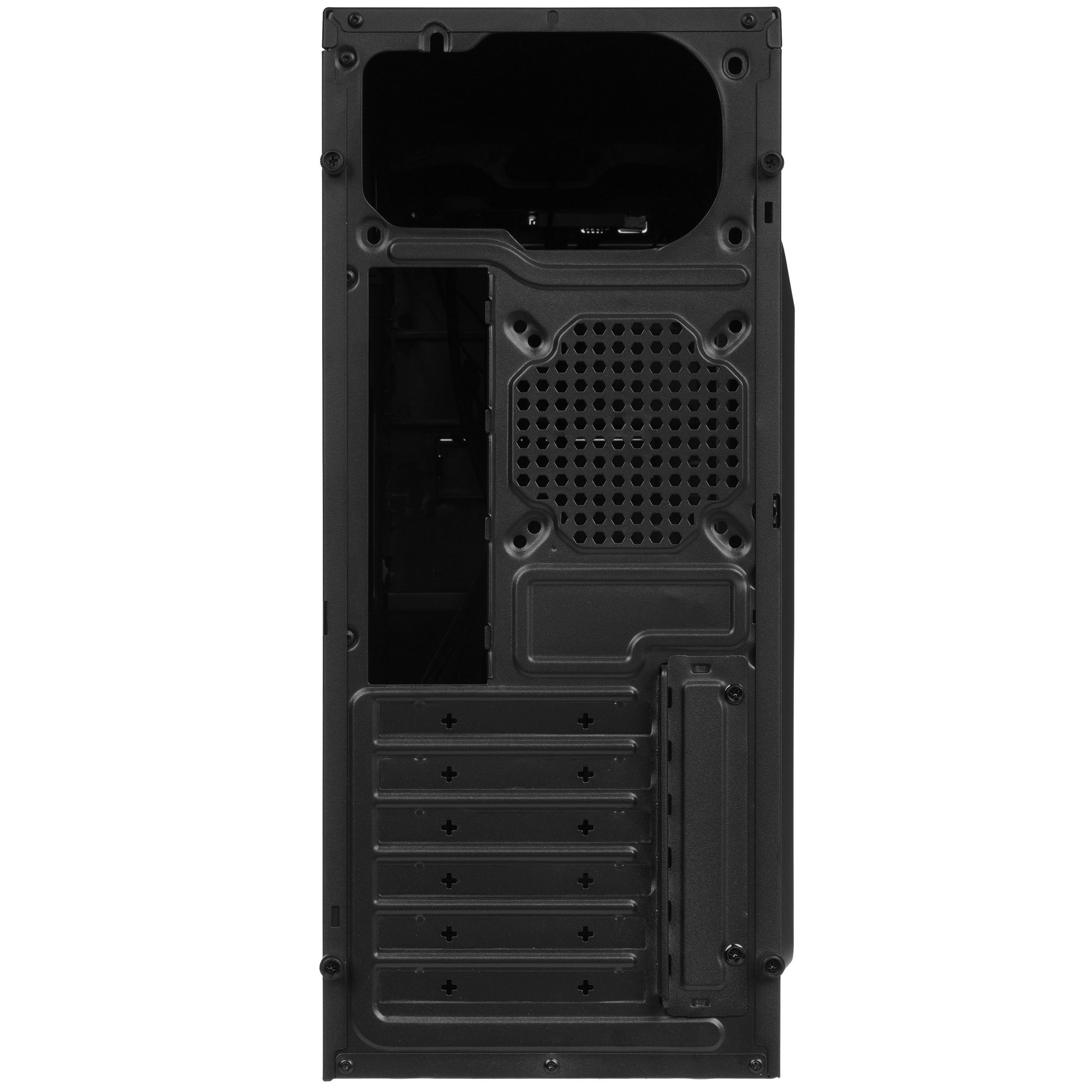 Компьютерный корпус Miditower Exegate UN-604 Black, ATX, 2*USB+2*USB3.0, Audio