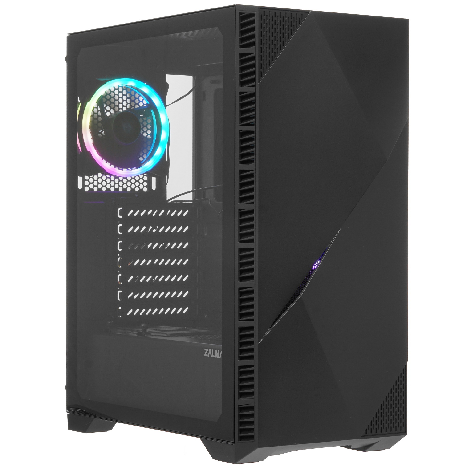 Компьютерный корпус MIDITOWER ATX W/O PSU Z3 ICEBERG BLACK ZALMAN ( без БП )