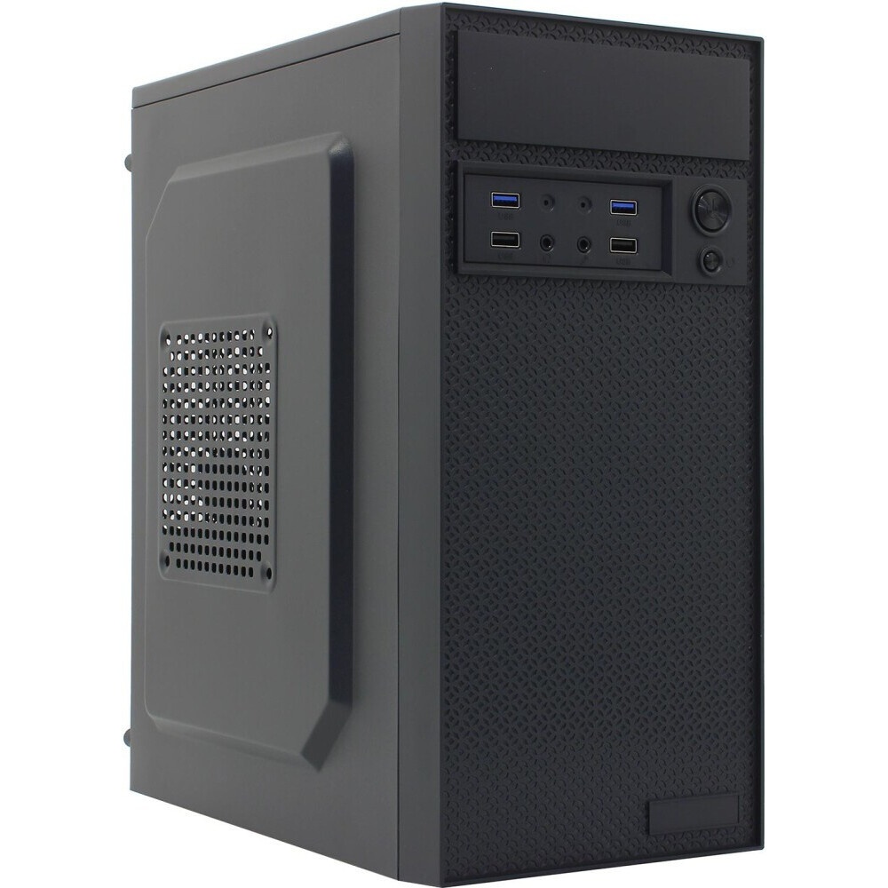 Компьютерный корпус Minitower ExeGate BAA-109U2-AAA400 (mATX, AAA400 8см, 2*USB+2*USB3.0, аудио, чер