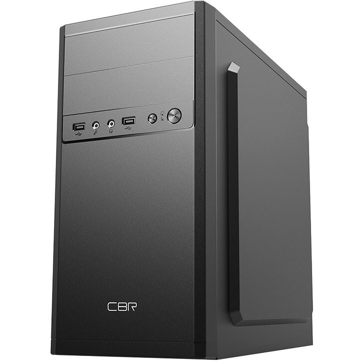 Корпус для ПК ACD Coffre 102N mATX, Black, 80mm rear FAN, w/o PSU