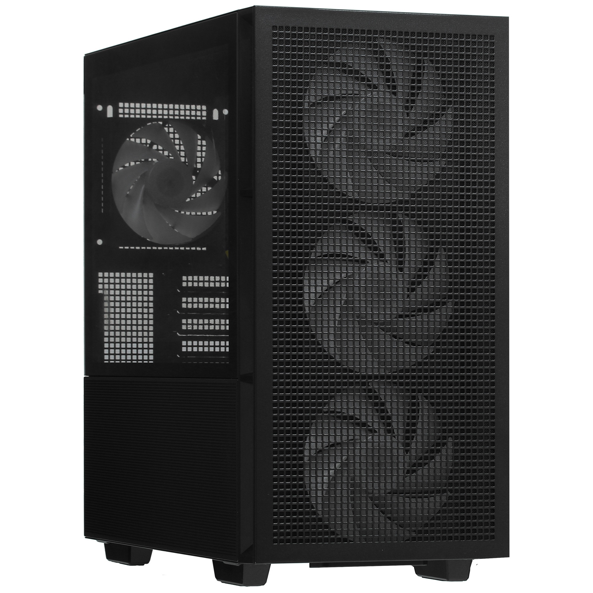 Компьютерный корпус DeepCool CH560 Black (R-CH560-BKAPE4-G-1) (ATX, без БП, 2хUSB, с окном)