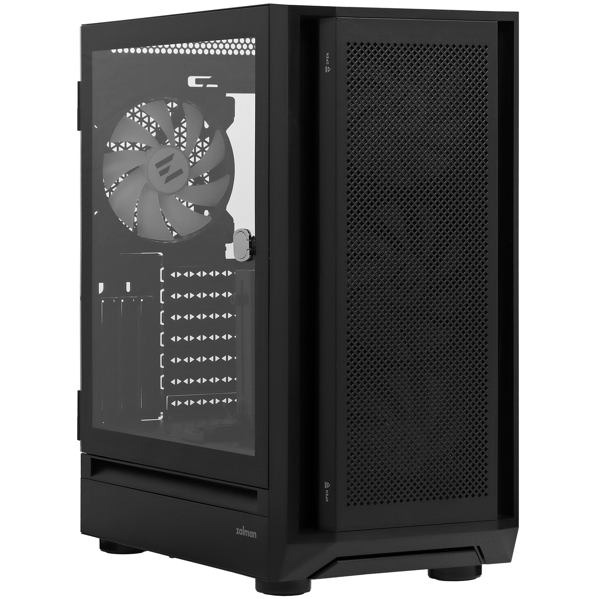 Компьютерный корпус ZALMAN i6, EATX, BLACK, FRONT MESH, WINDOW, 2x3.5", 3x2.5", 1xUSB2.0, 1xUSB3.0,