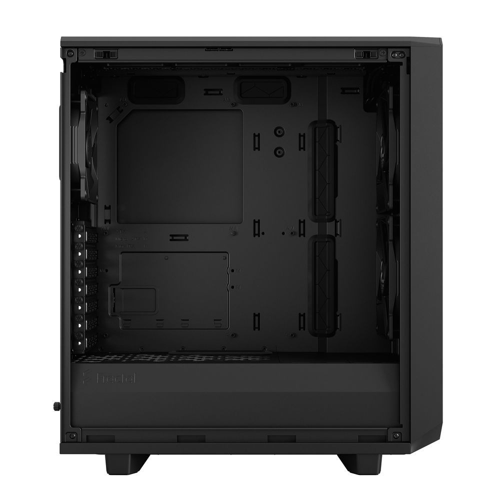 Корпус Fractal Design MESHIFY 2 COMPACT BLACK - TG / ATX, TG / 2x140mm & 1x120mm fans inc. / FD-C-ME