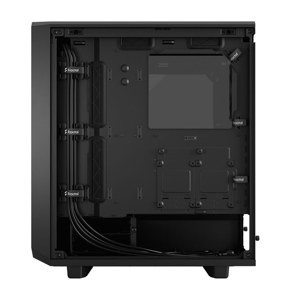 Корпус Fractal Design MESHIFY 2 COMPACT BLACK - TG / ATX, TG / 2x140mm & 1x120mm fans inc. / FD-C-ME