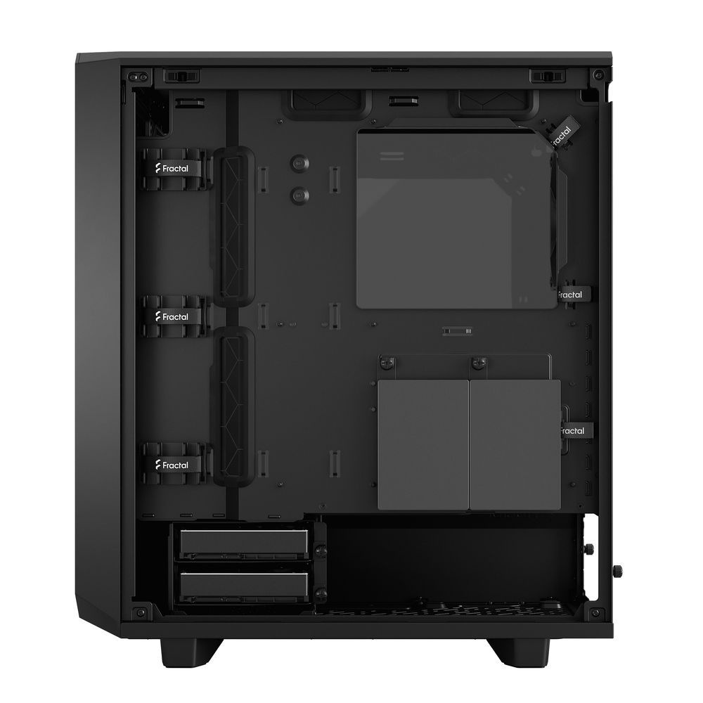 Корпус Fractal Design MESHIFY 2 COMPACT BLACK - TG / ATX, TG / 2x140mm & 1x120mm fans inc. / FD-C-ME