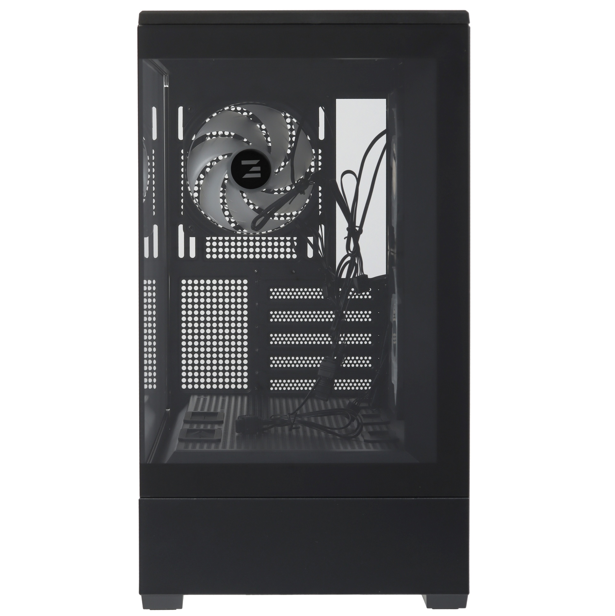 Компьютерный корпус ZALMAN P30 V2, MATX, BLACK, WINDOW, 2x3.5", 3x2.5", 1xUSB TYPE-C, 1xUSB3.0, SIDE