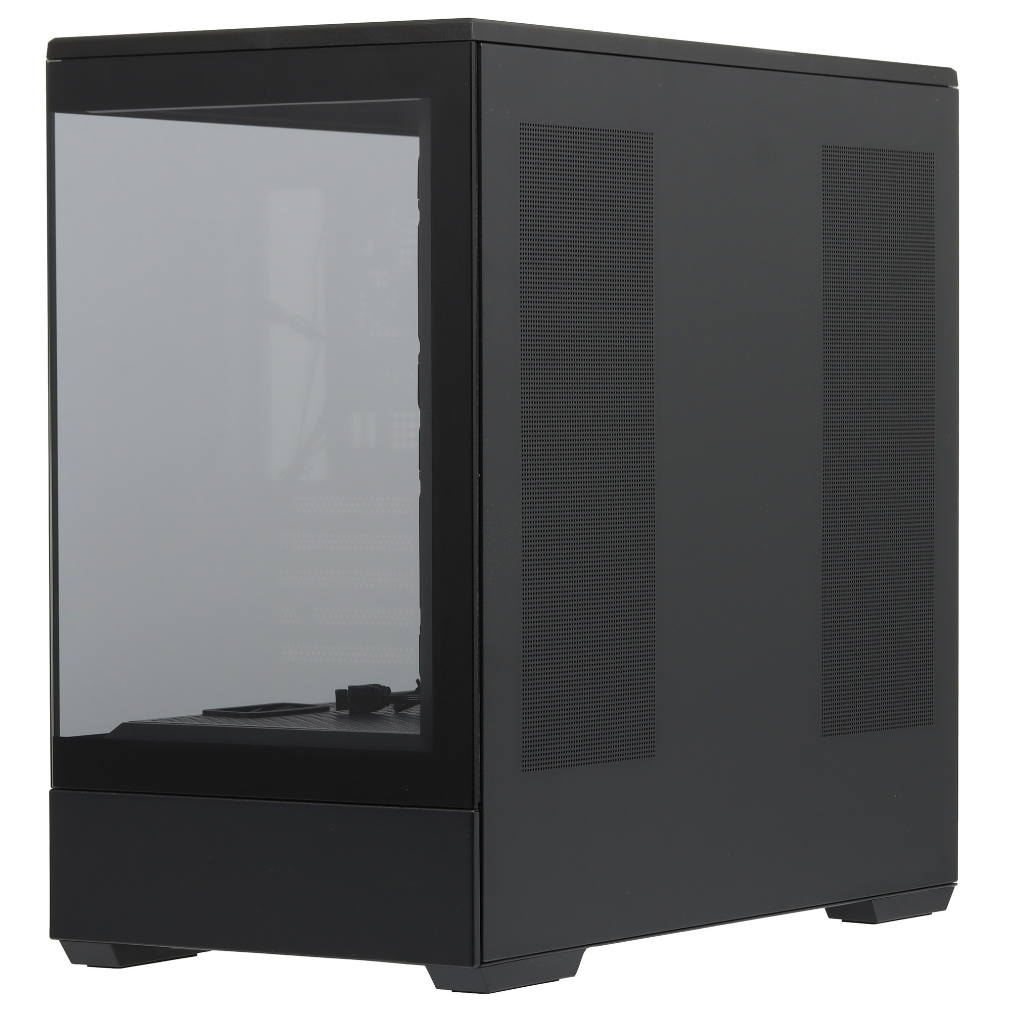 Компьютерный корпус ZALMAN P30 V2, MATX, BLACK, WINDOW, 2x3.5", 3x2.5", 1xUSB TYPE-C, 1xUSB3.0, SIDE