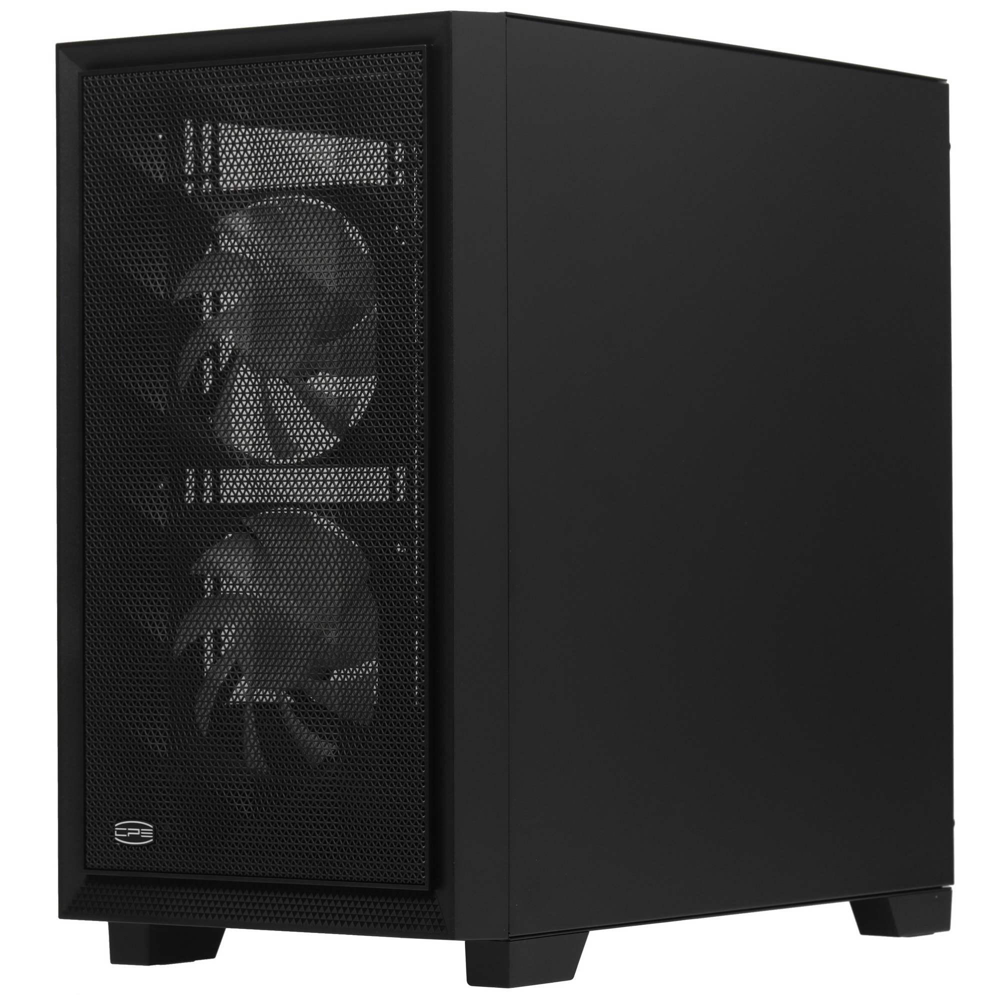 Компьютерный корпус без блока питания PCCooler C3D310 BK ARGB, Mini-Tower, TG, Mesh, 2x120mm ARGB, 2