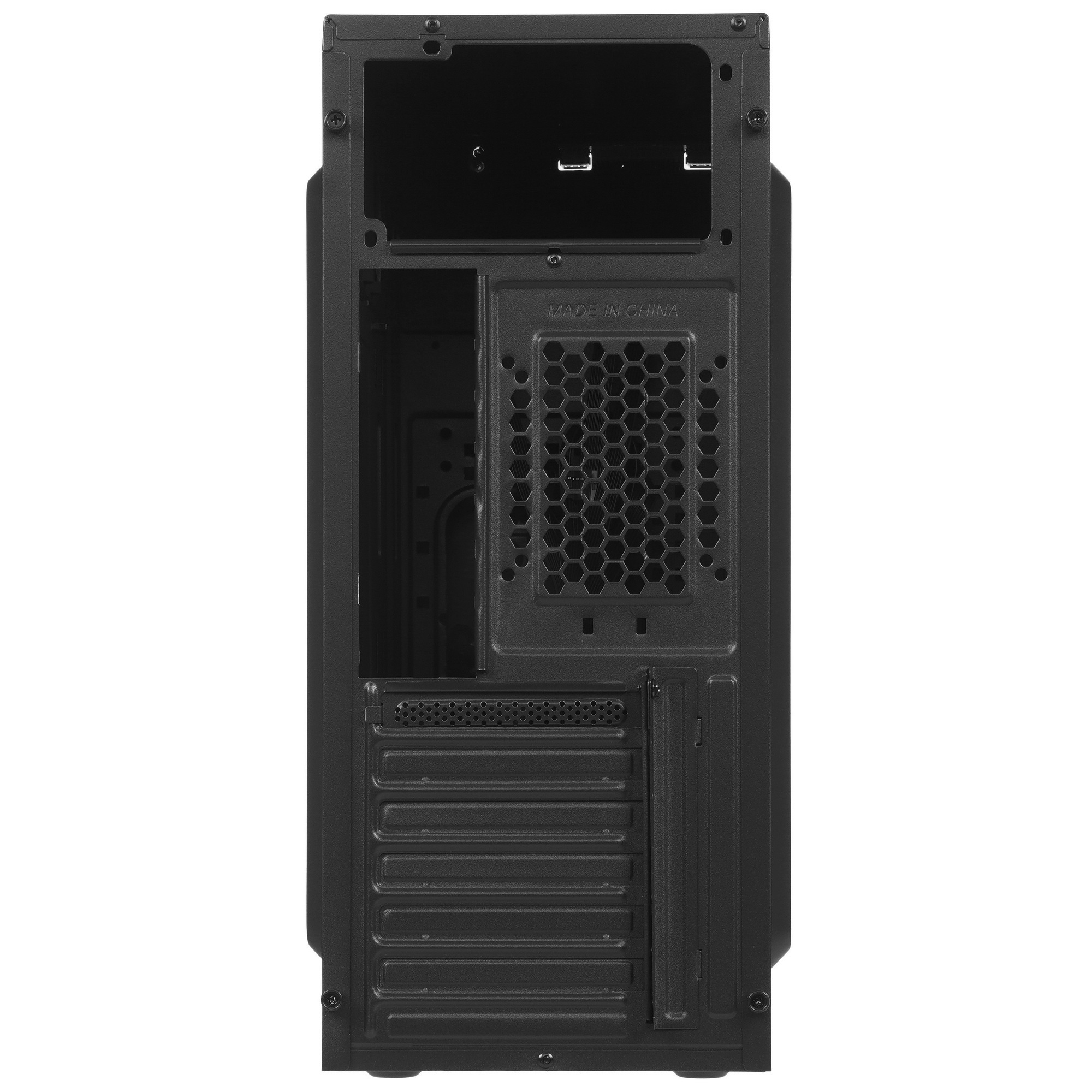 Компьютерный корпус Ginzzu A190 2*USB 2.0,AU w/o PSU