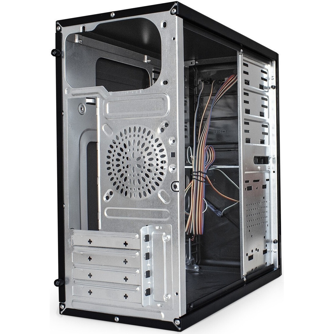 Компьютерный корпус Minitower ExeGate MA-373X (mATX, без БП, 2*USB, аудио, черный)