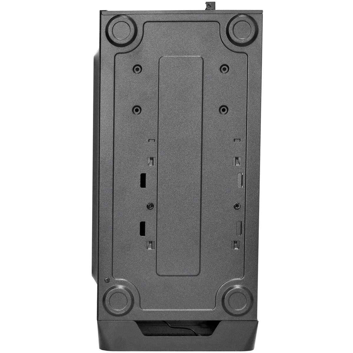 Корпус Miditower ExeGate XP-332-UNS450 (ATX, БП UNS450 с вент. 12см, 2*USB, аудио, черный)