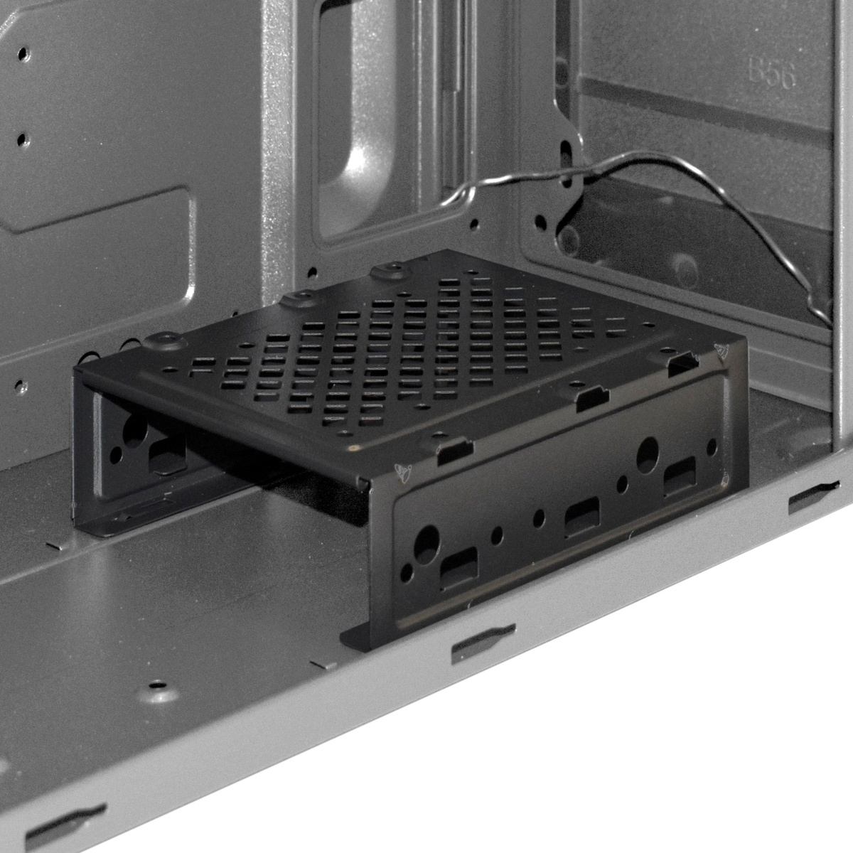 Корпус Miditower ExeGate XP-332-UNS450 (ATX, БП UNS450 с вент. 12см, 2*USB, аудио, черный)