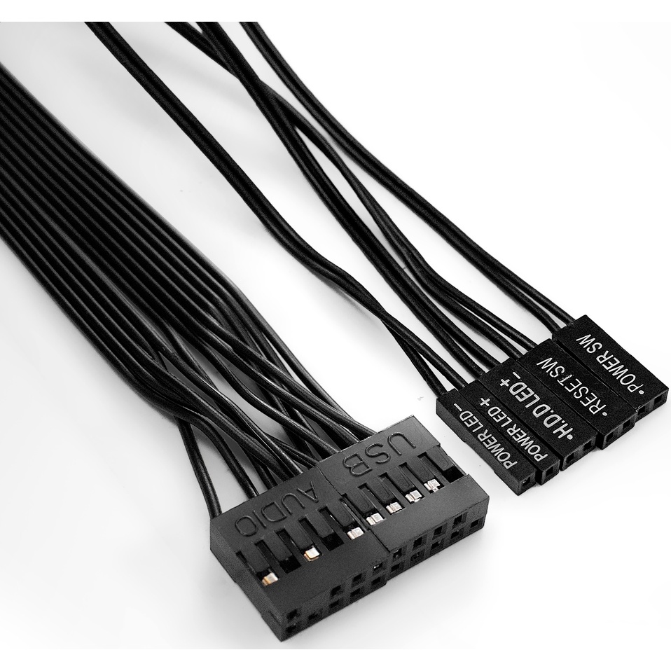 Корпус Miditower ExeGate UN-605B-UNS350 (ATX, БП UNS350 с вент. 12см, 2*USB, аудио, блокировка, черн