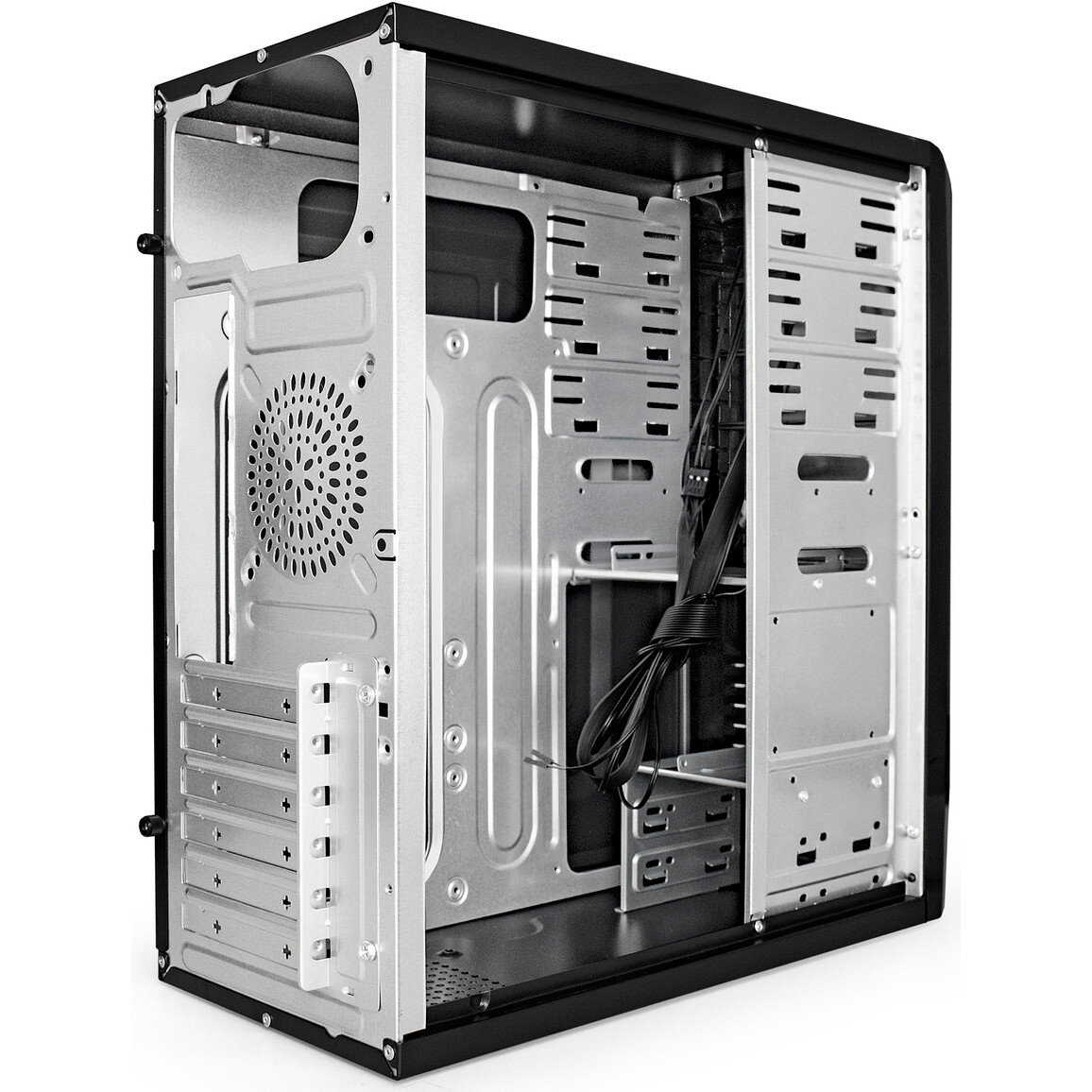 Корпус Miditower ExeGate XP-340U-UNS400 (ATX, БП UNS400 с вент. 12см, 1*USB+2*USB3.0, аудио)