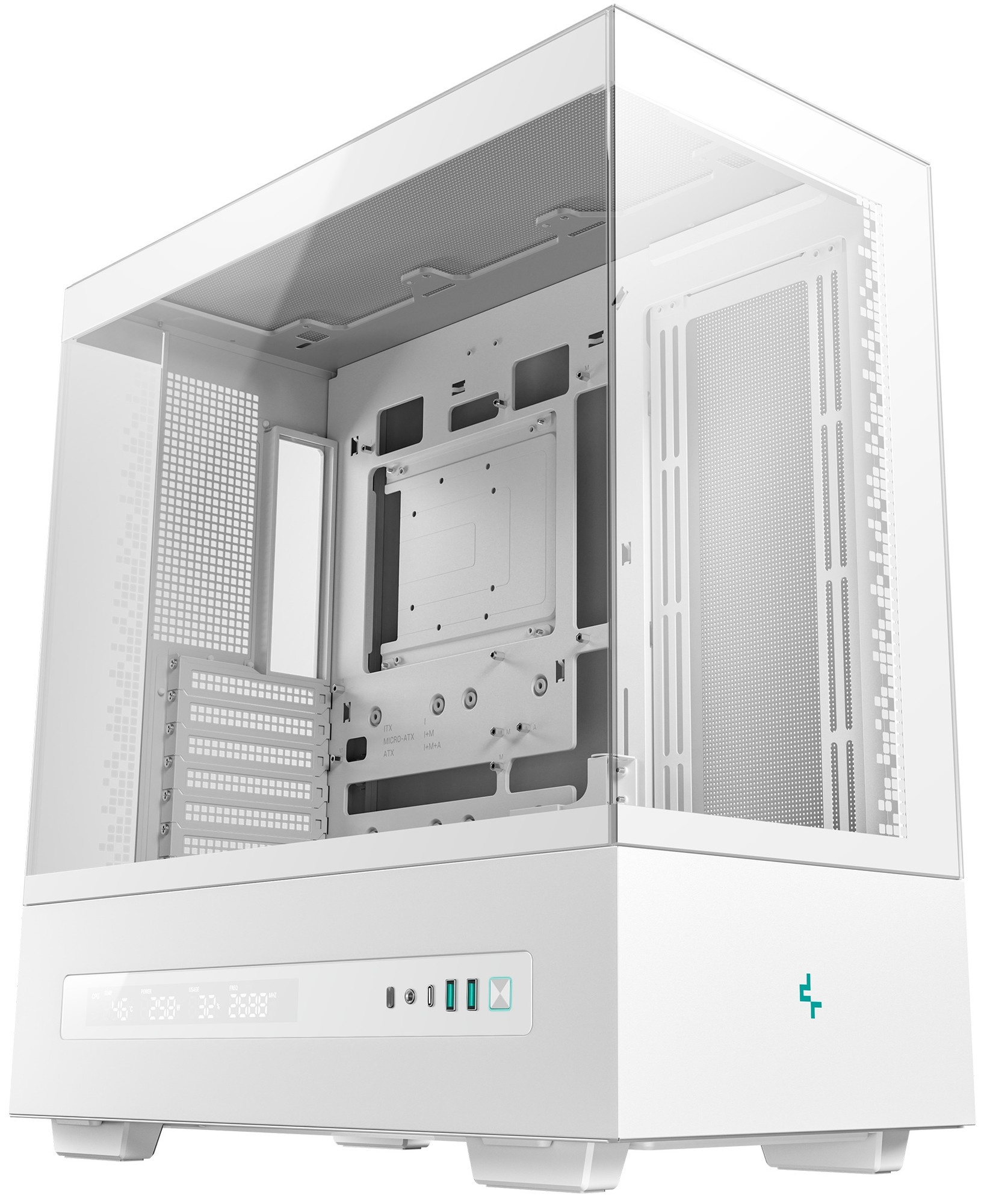 Корпус DeepCool CH690 Digital WH без БП (R-CH690-WHNNA0D-G-1)
