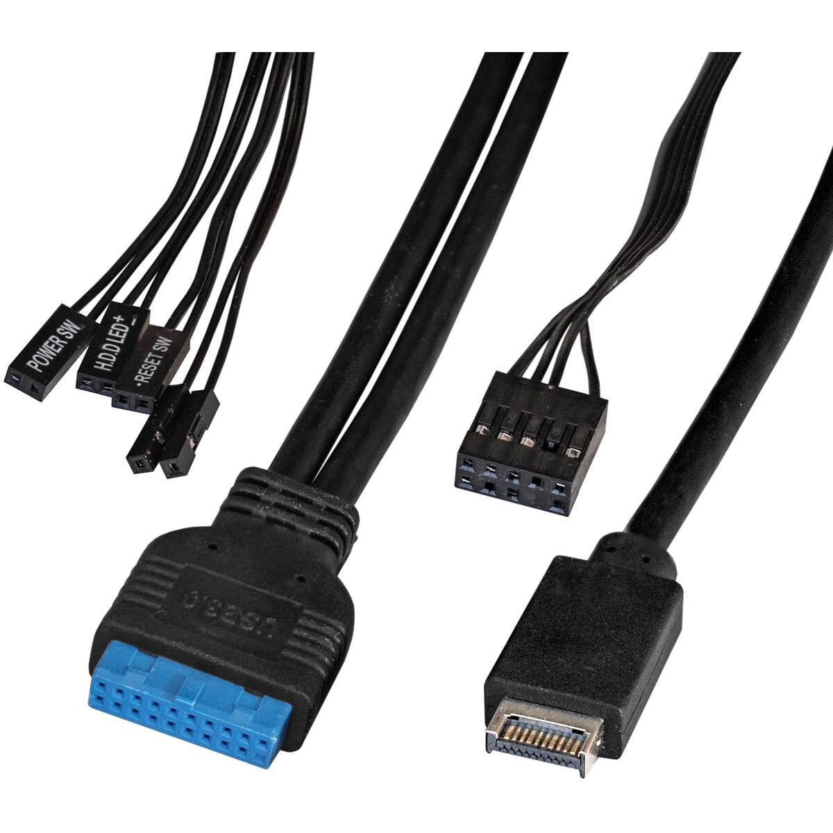 Корпус Miditower ExeGate XP-332UC-UNS400 (ATX, БП UNS400 с вент. 12см, 2*USB3.0+1*TypeC, аудио, черн