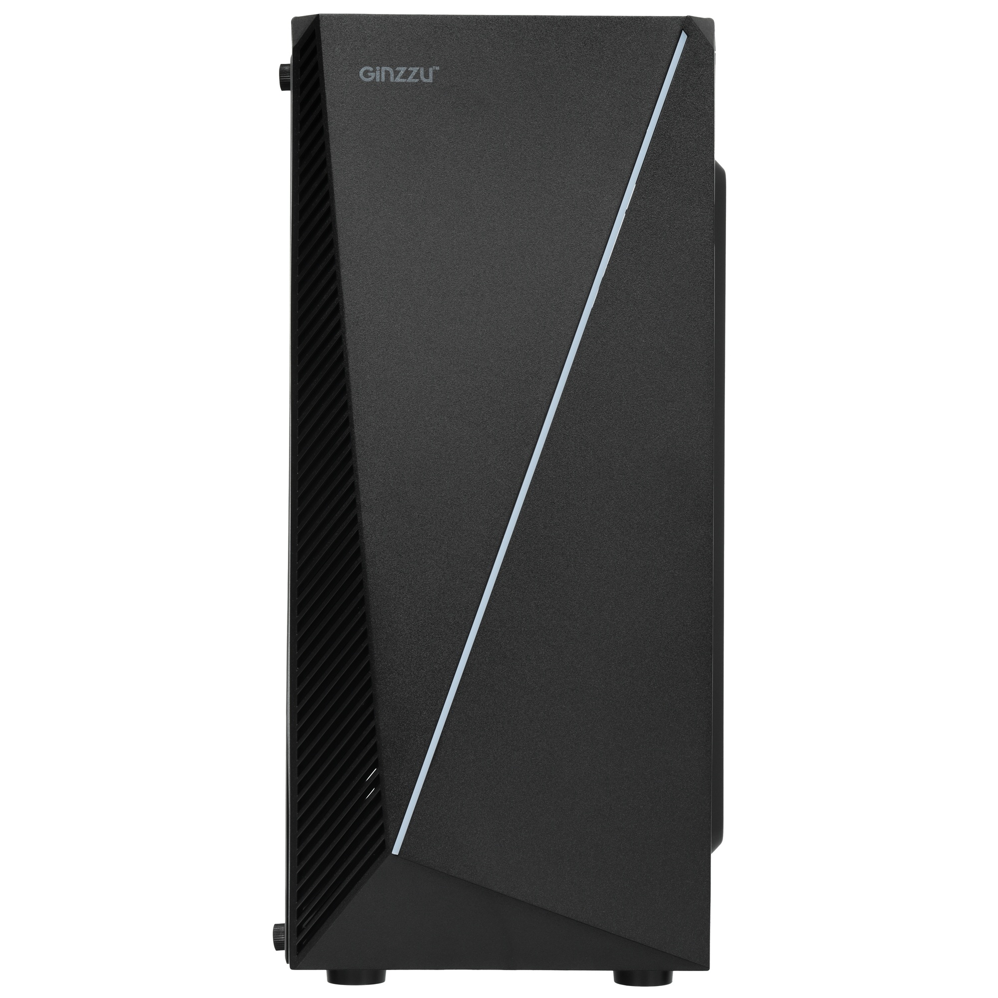 Компьютерный корпус Ginzzu SL150 панель с RGB подсветкой
