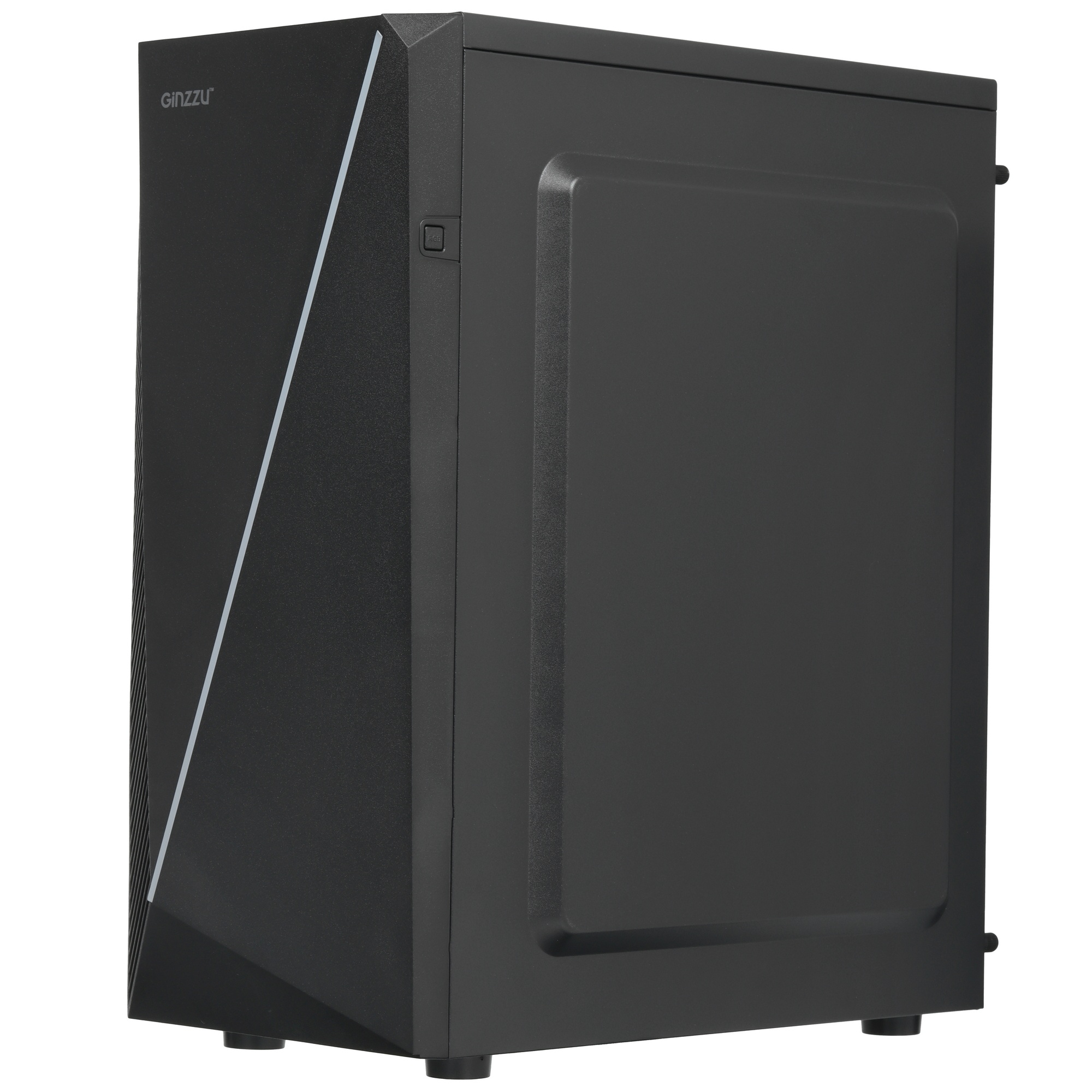 Компьютерный корпус Ginzzu SL150 панель с RGB подсветкой