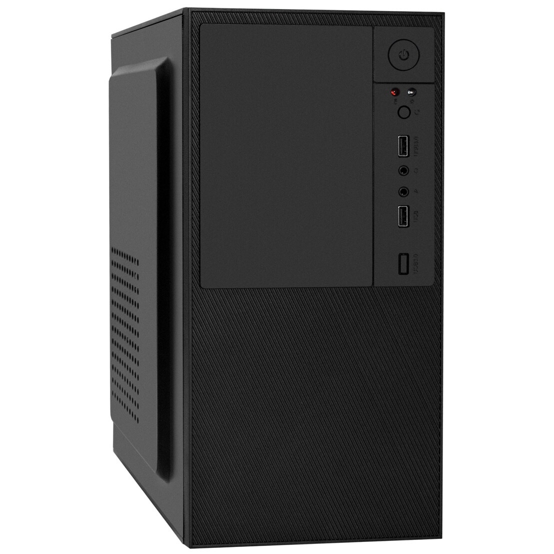 Корпус Minitower ExeGate BAA-308UC-UNS500 (mATX, БП UNS500 с вент. 12см, 1*USB+1*USB3.0+1*TypeC, HD