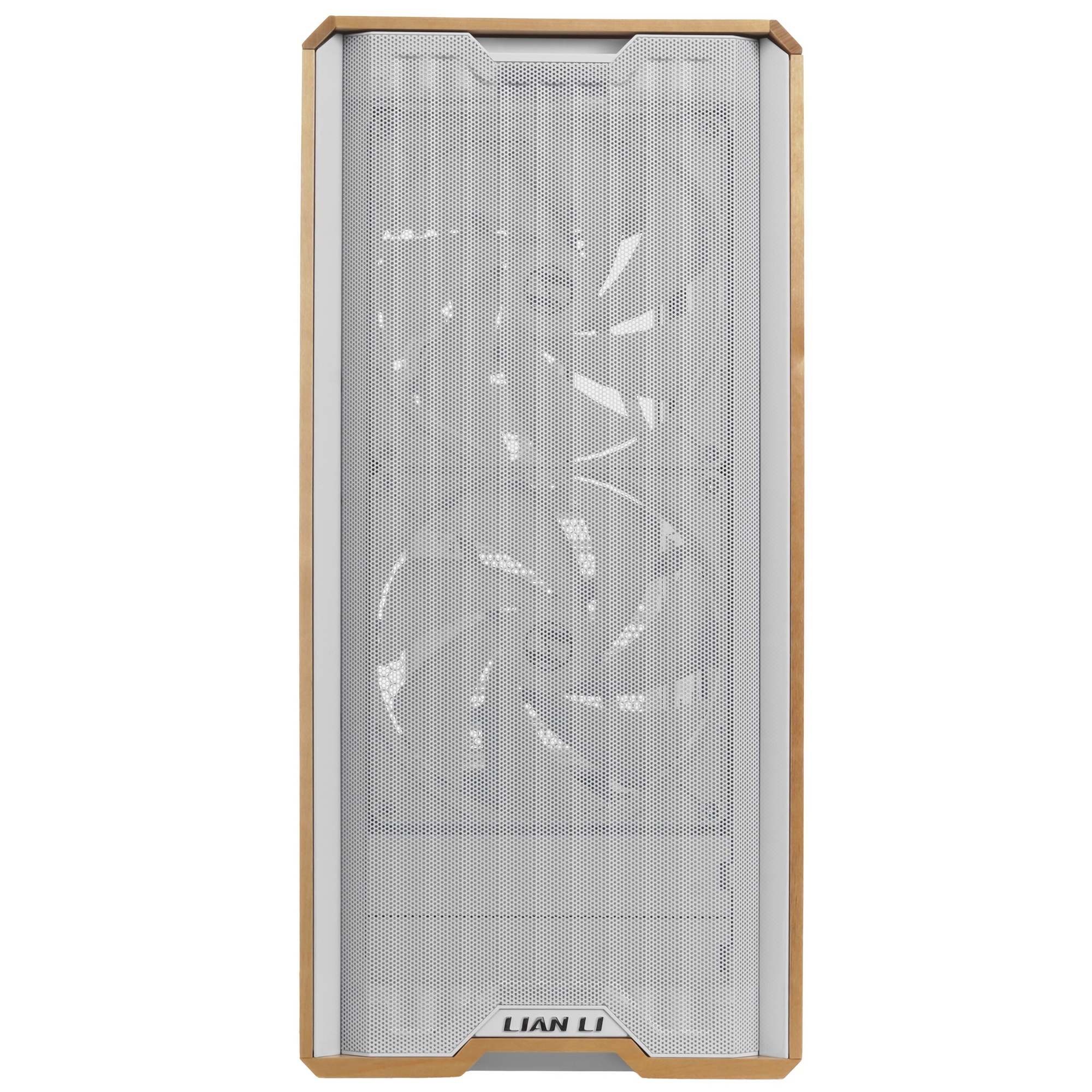 Корпус Lian-Li Lancool 217 белый без БП ATX 2xUSB3.0 audio bott PSU